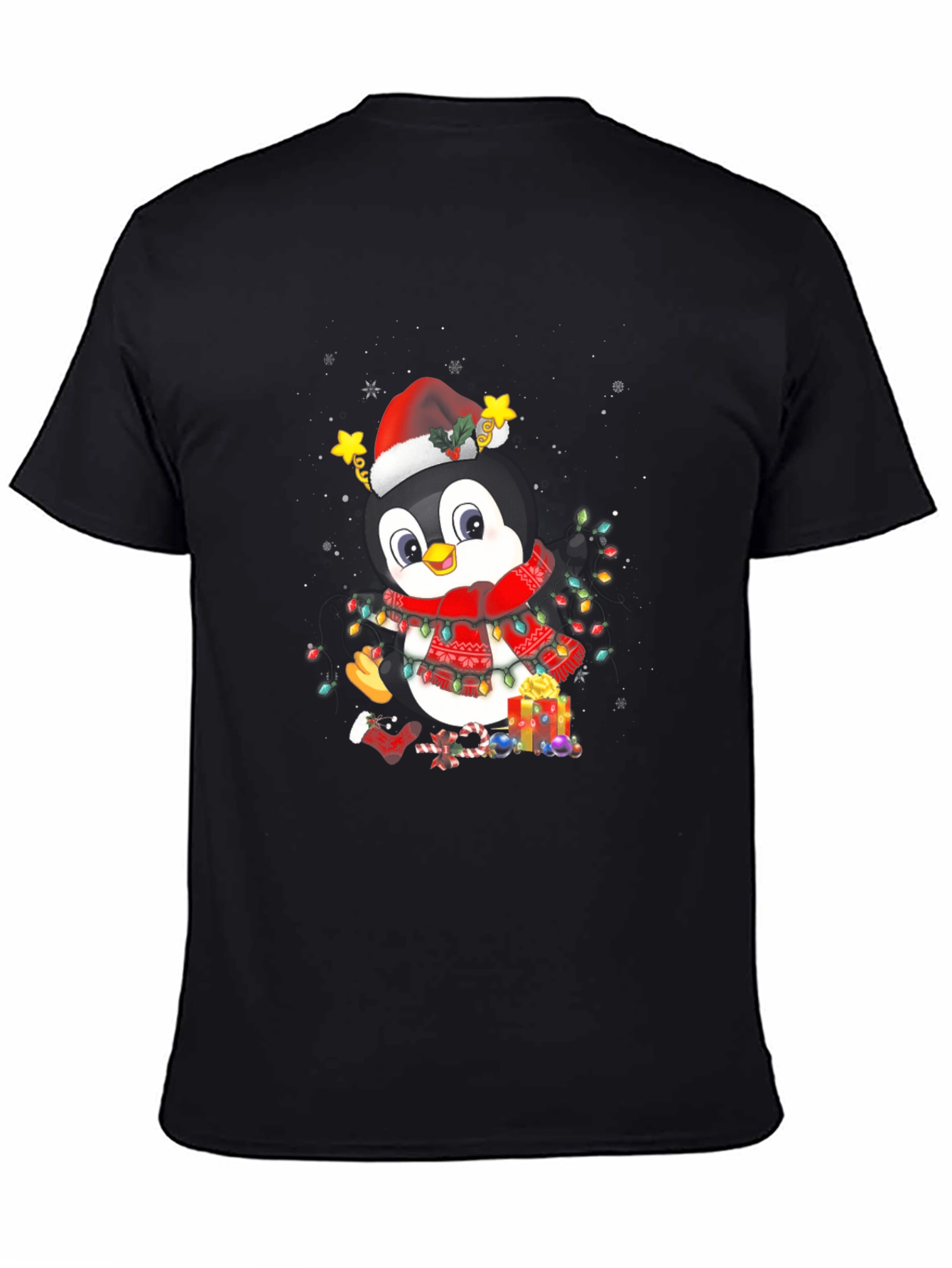 Festive Penguin Christmas T-Shirt