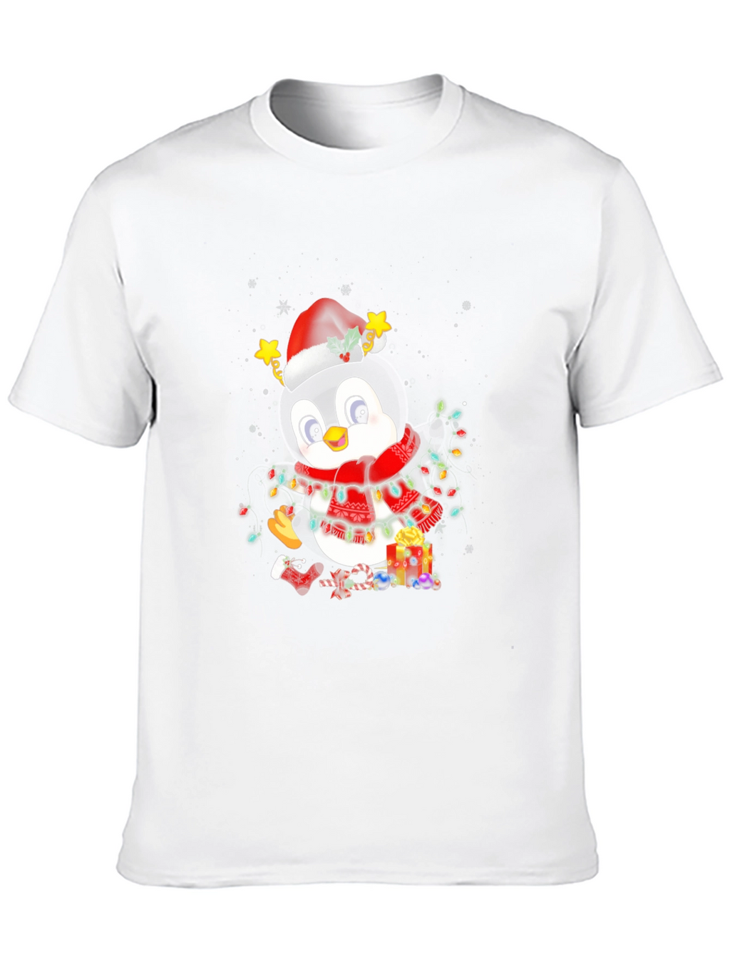 Festive Penguin Christmas T-Shirt