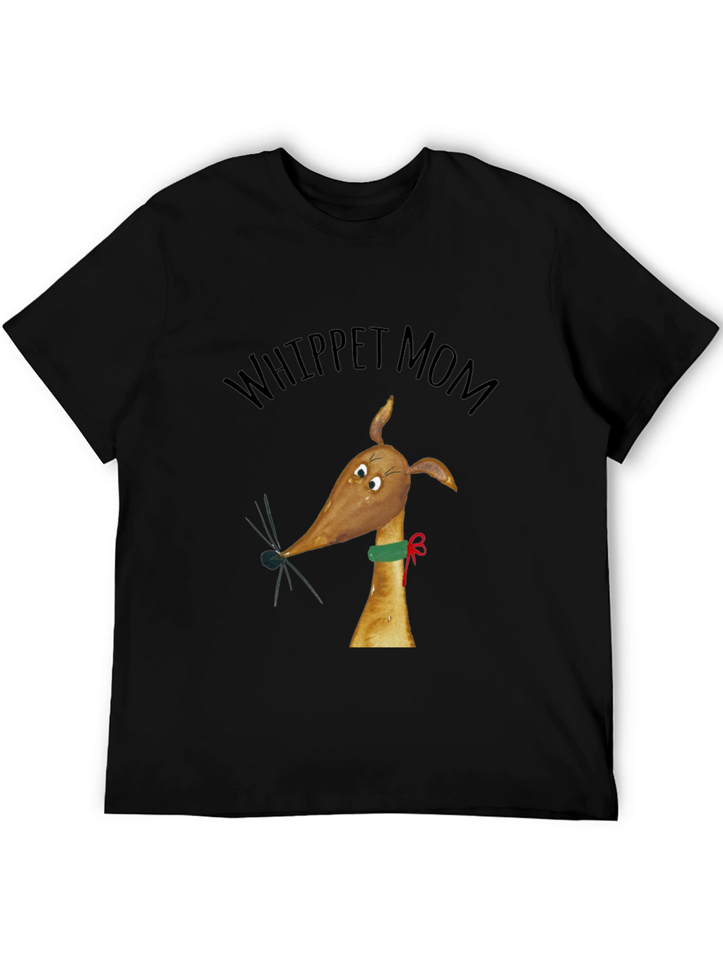 Whippet Mom Graphic Tee - Dog Lover Gift