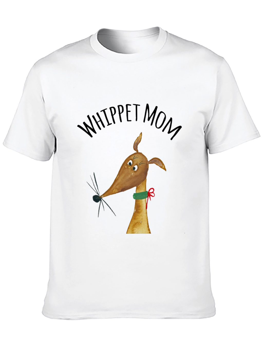 Whippet Mom Graphic Tee - Dog Lover Gift