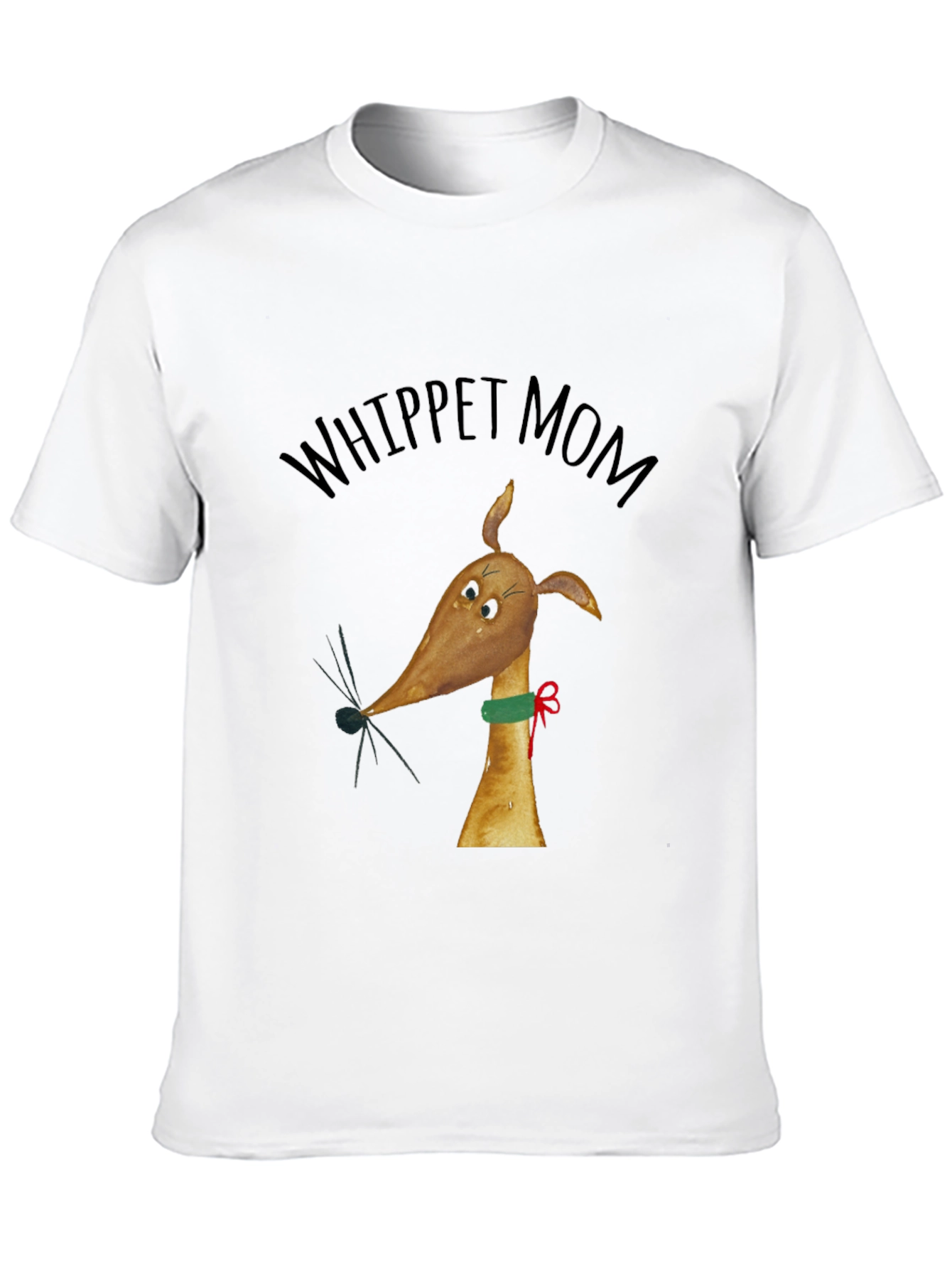 Whippet Mom Graphic Tee - Dog Lover Gift