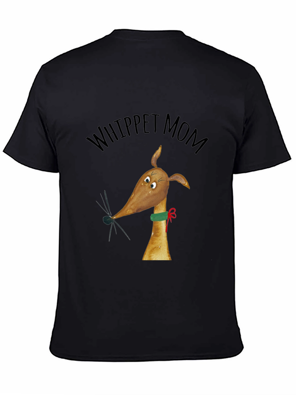 Whippet Mom Graphic Tee - Dog Lover Gift