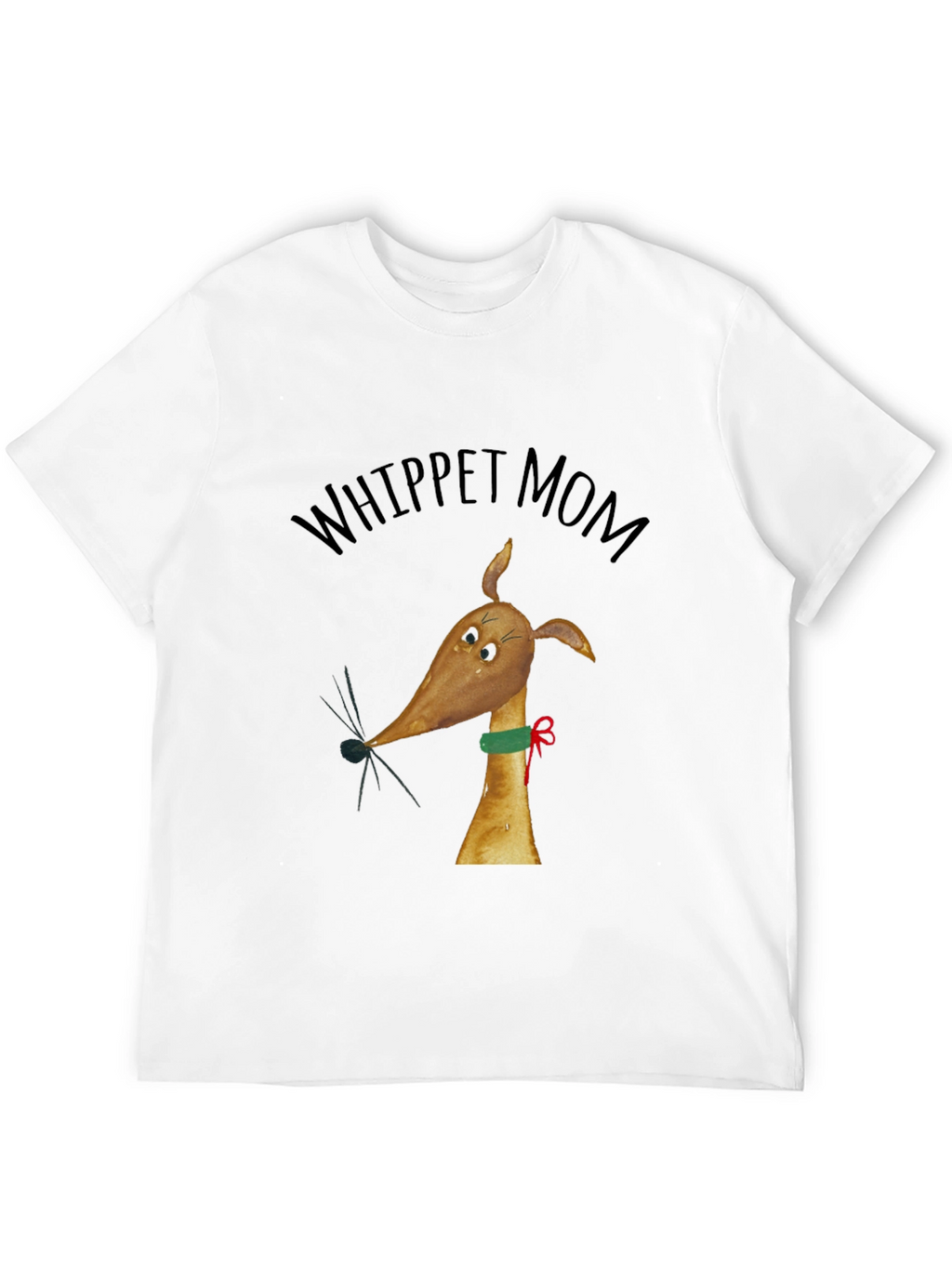 Whippet Mom Graphic Tee - Dog Lover Gift