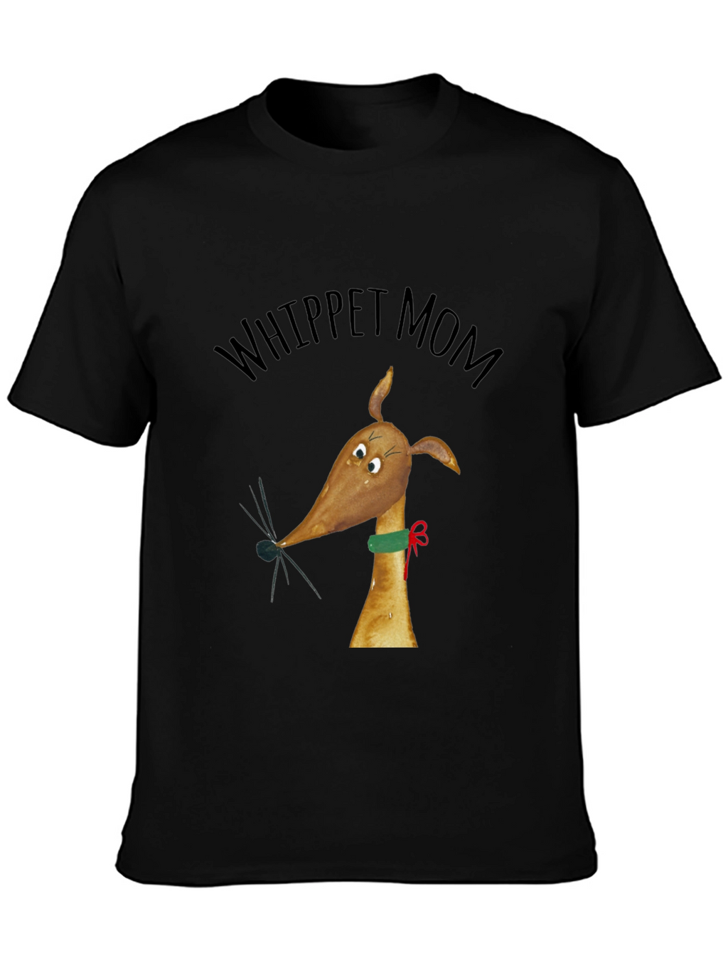 Whippet Mom Graphic Tee - Dog Lover Gift