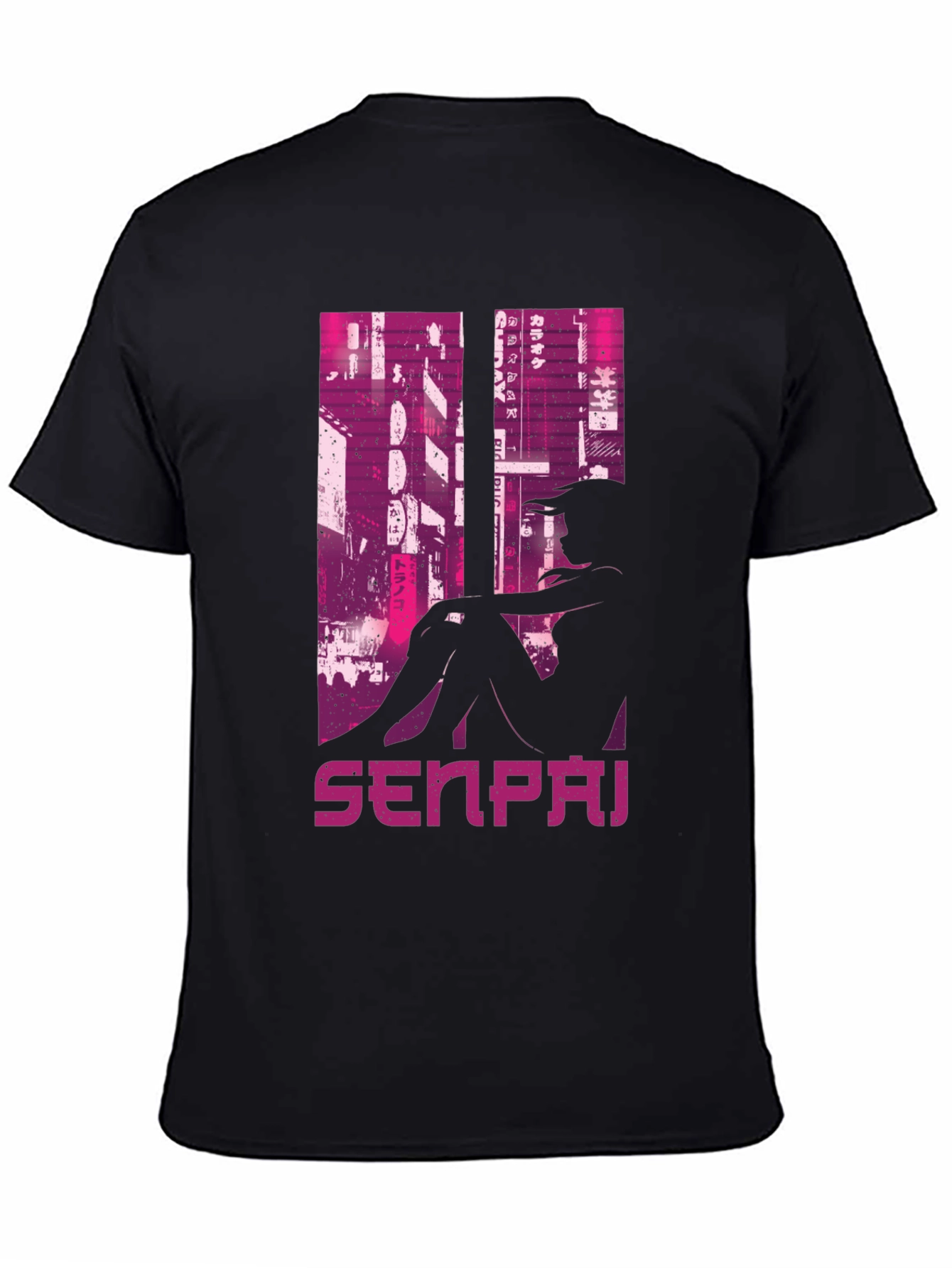 Senpai Anime Graphic T-Shirt