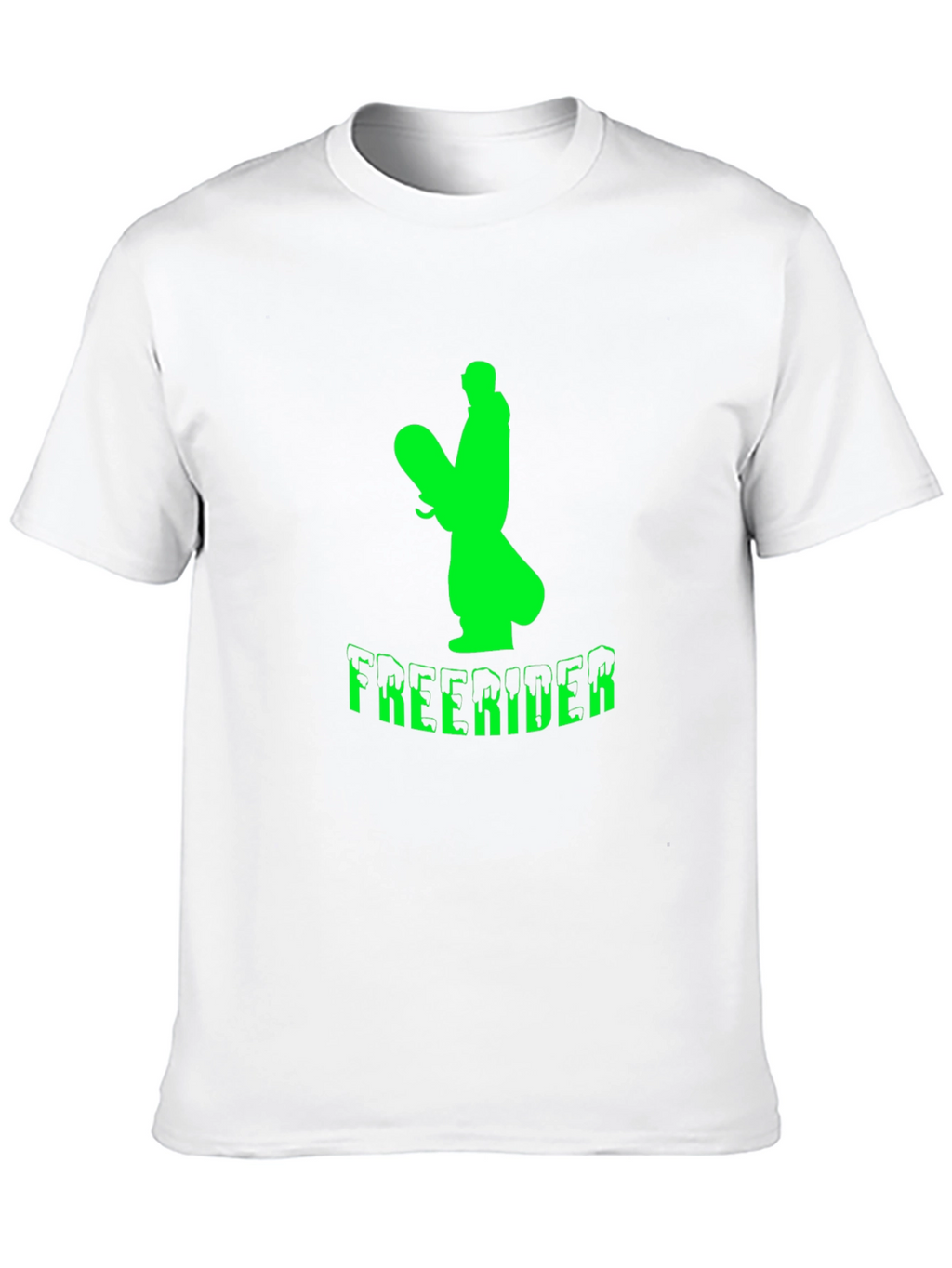 Freerider Graphic T-Shirt - Black Cotton Tee