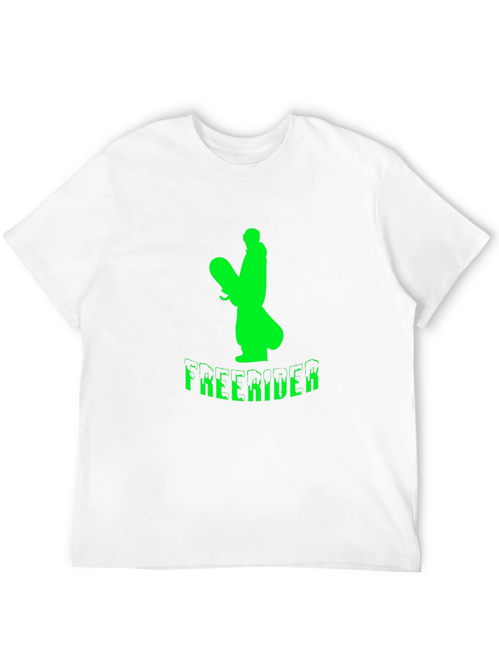 Freerider Graphic T-Shirt - Black Cotton Tee
