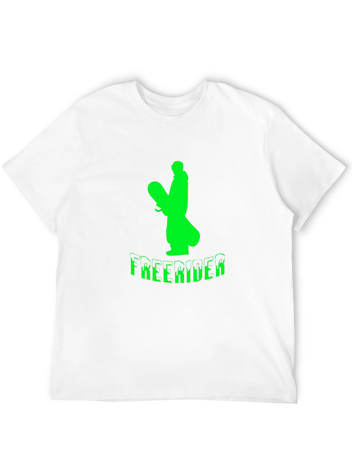 Freerider Graphic T-Shirt - Black Cotton Tee