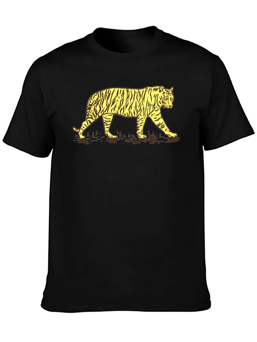 Tiger Graphic T-Shirt - Bold Animal Print Tee