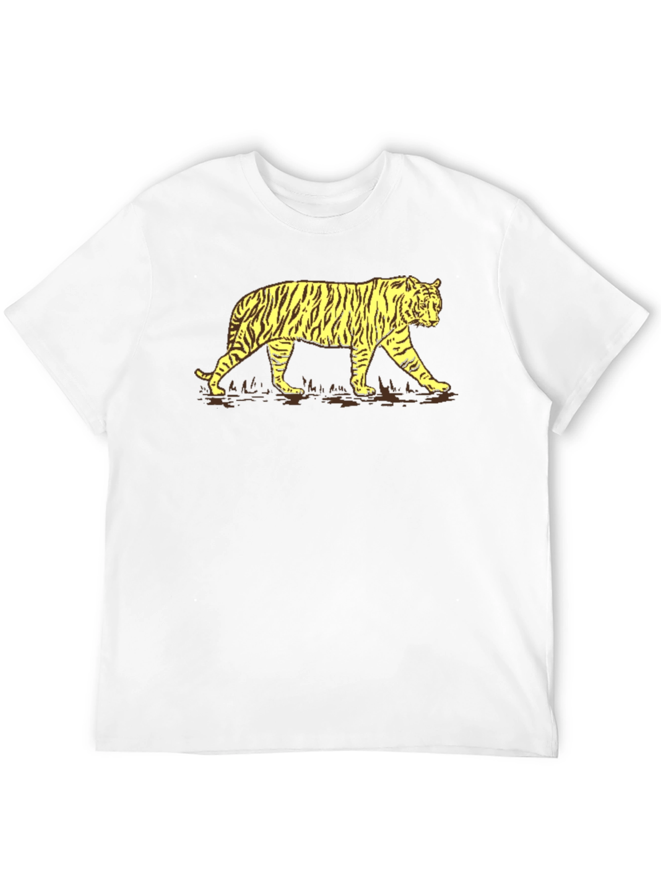 Tiger Graphic T-Shirt - Bold Animal Print Tee