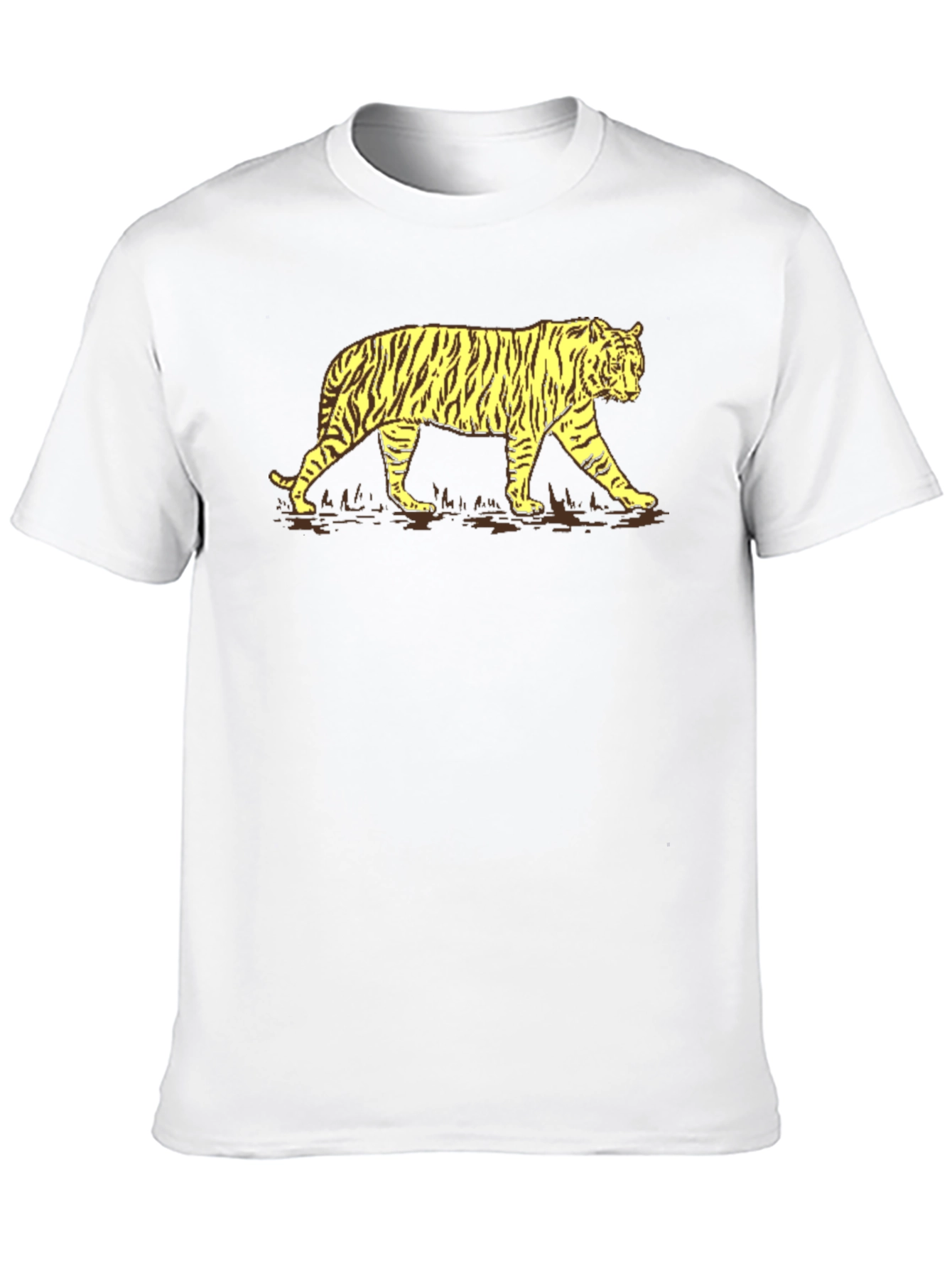 Tiger Graphic T-Shirt - Bold Animal Print Tee