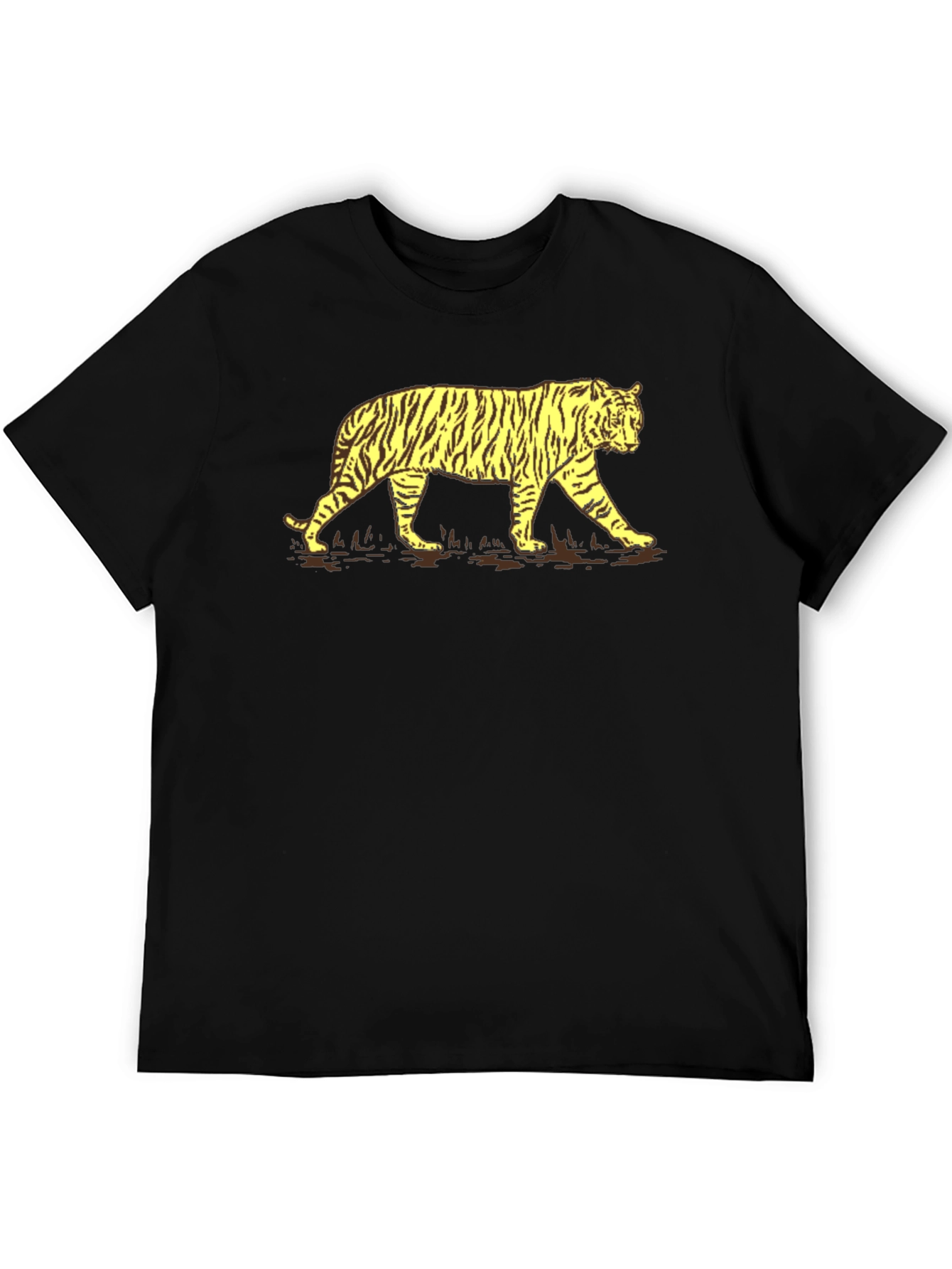 Tiger Graphic T-Shirt - Bold Animal Print Tee