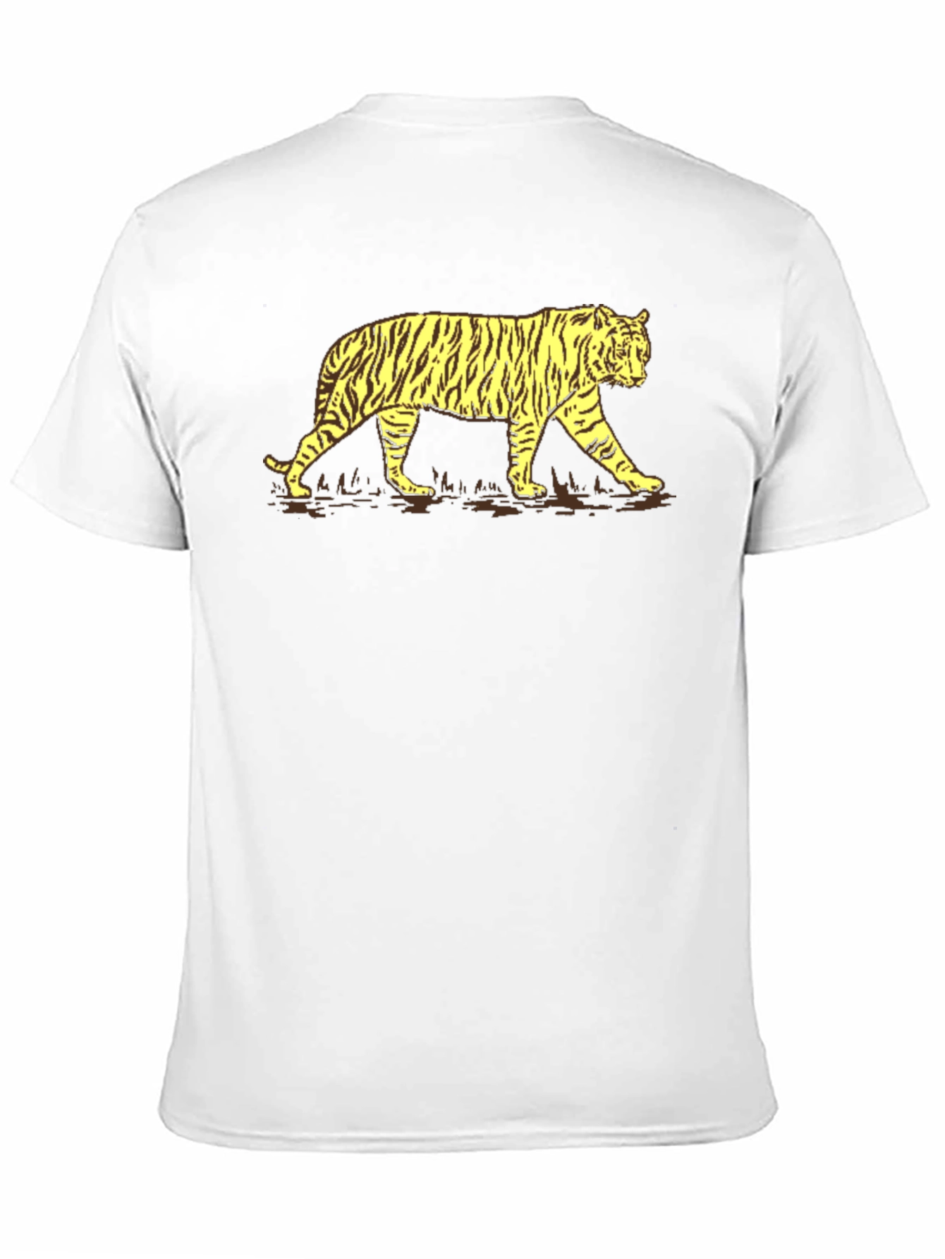 Tiger Graphic T-Shirt - Bold Animal Print Tee