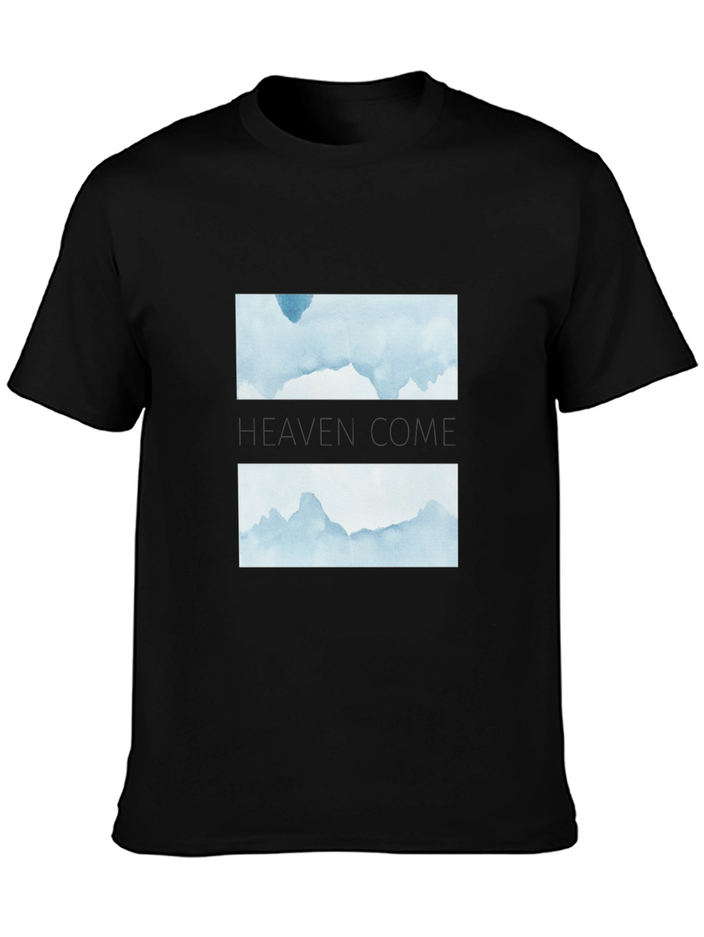 Heaven Come Black Graphic Tee