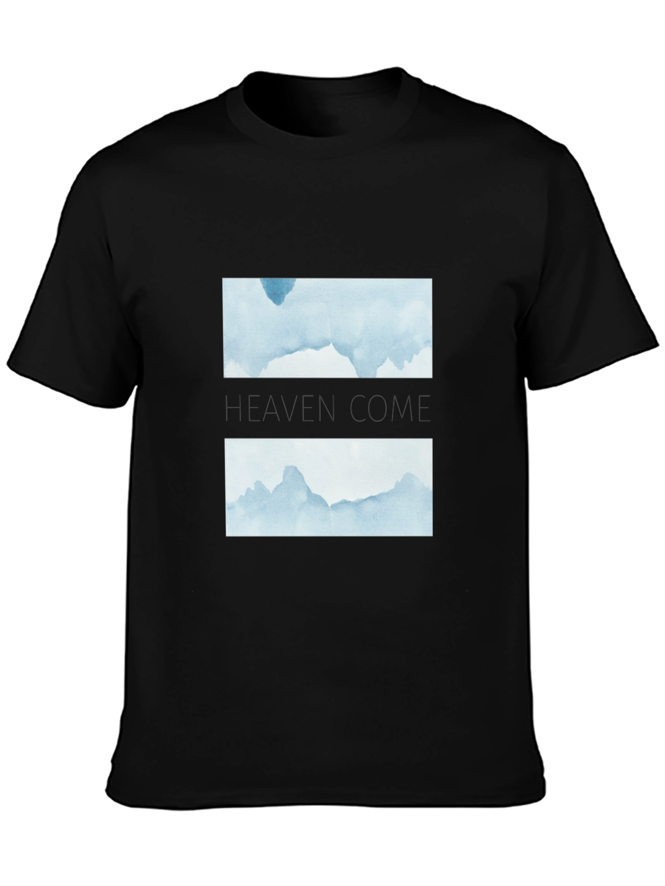 Heaven Come Black Graphic Tee