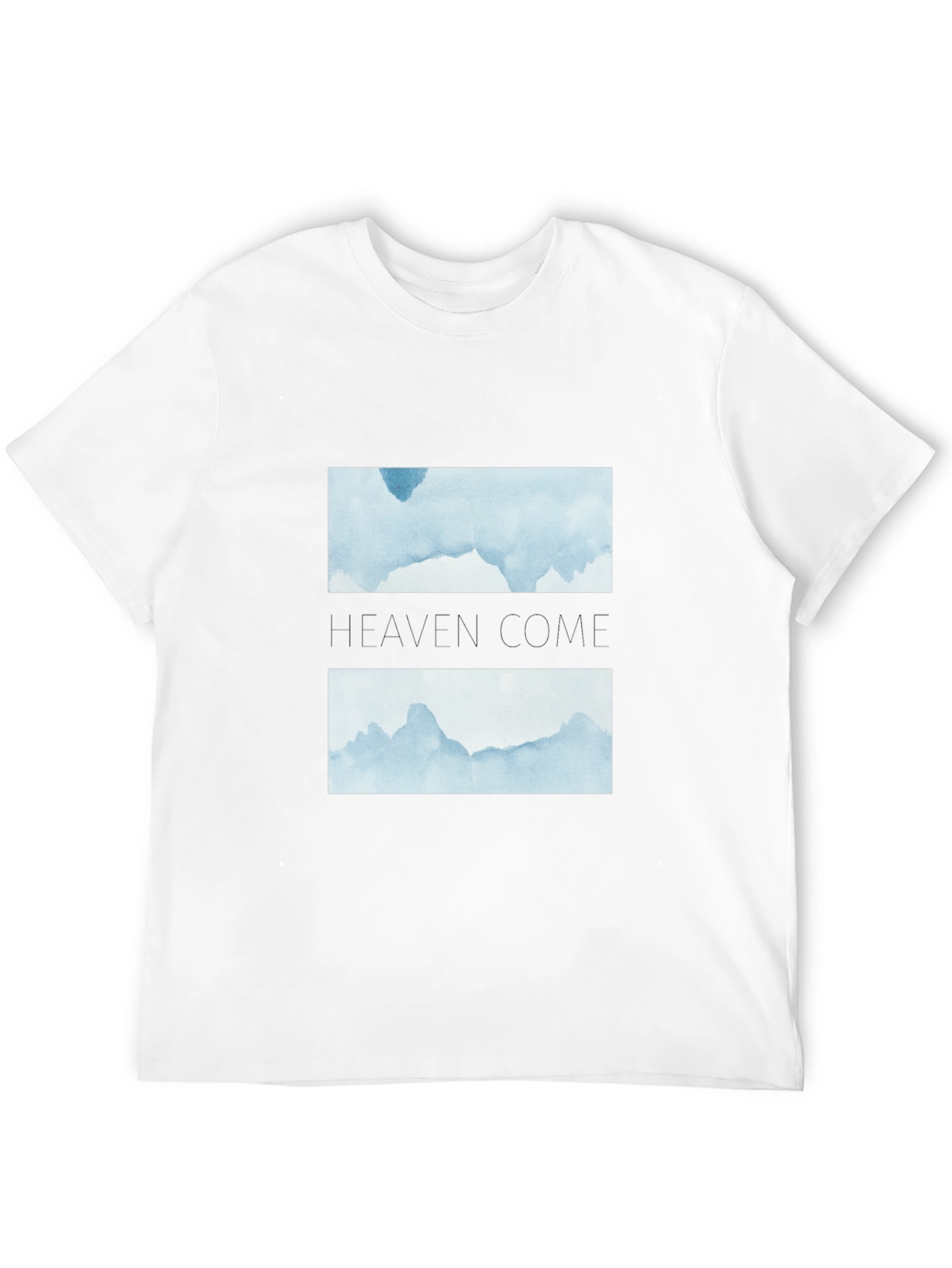 Heaven Come Black Graphic Tee