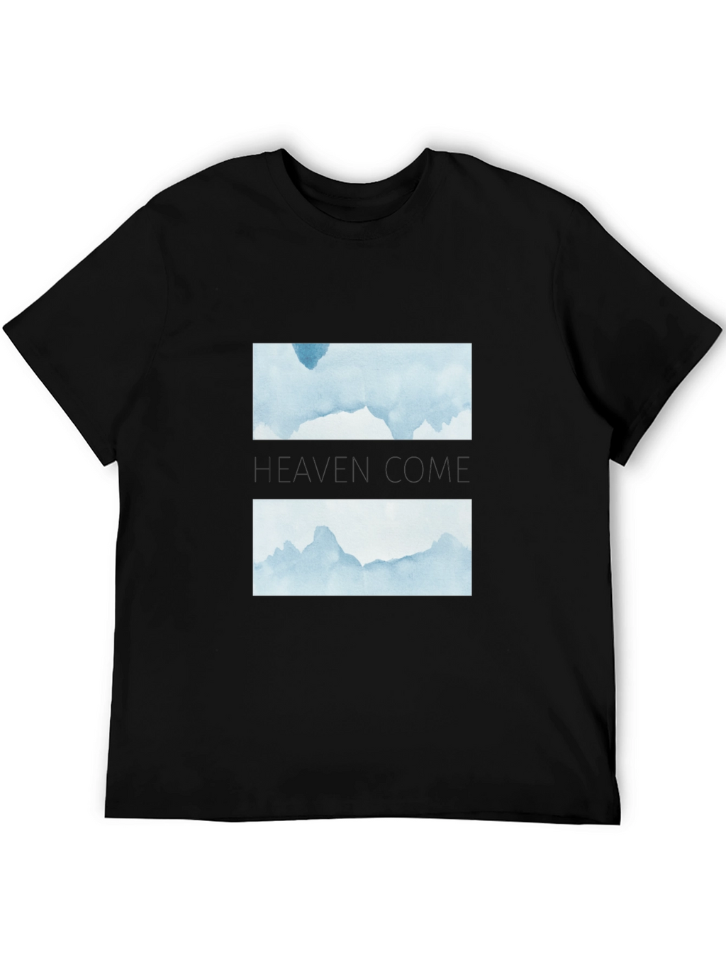 Heaven Come Black Graphic Tee