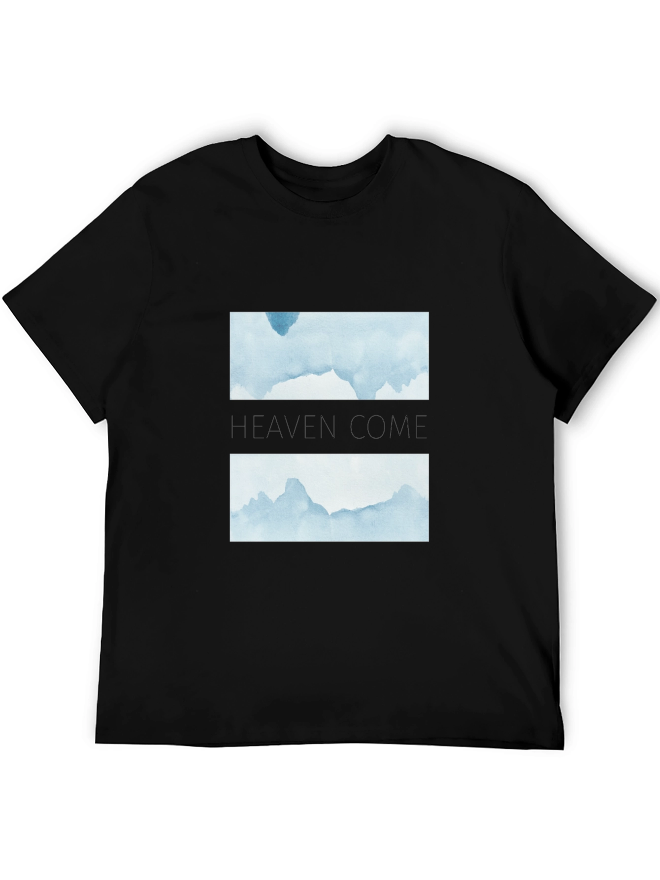 Heaven Come Black Graphic Tee