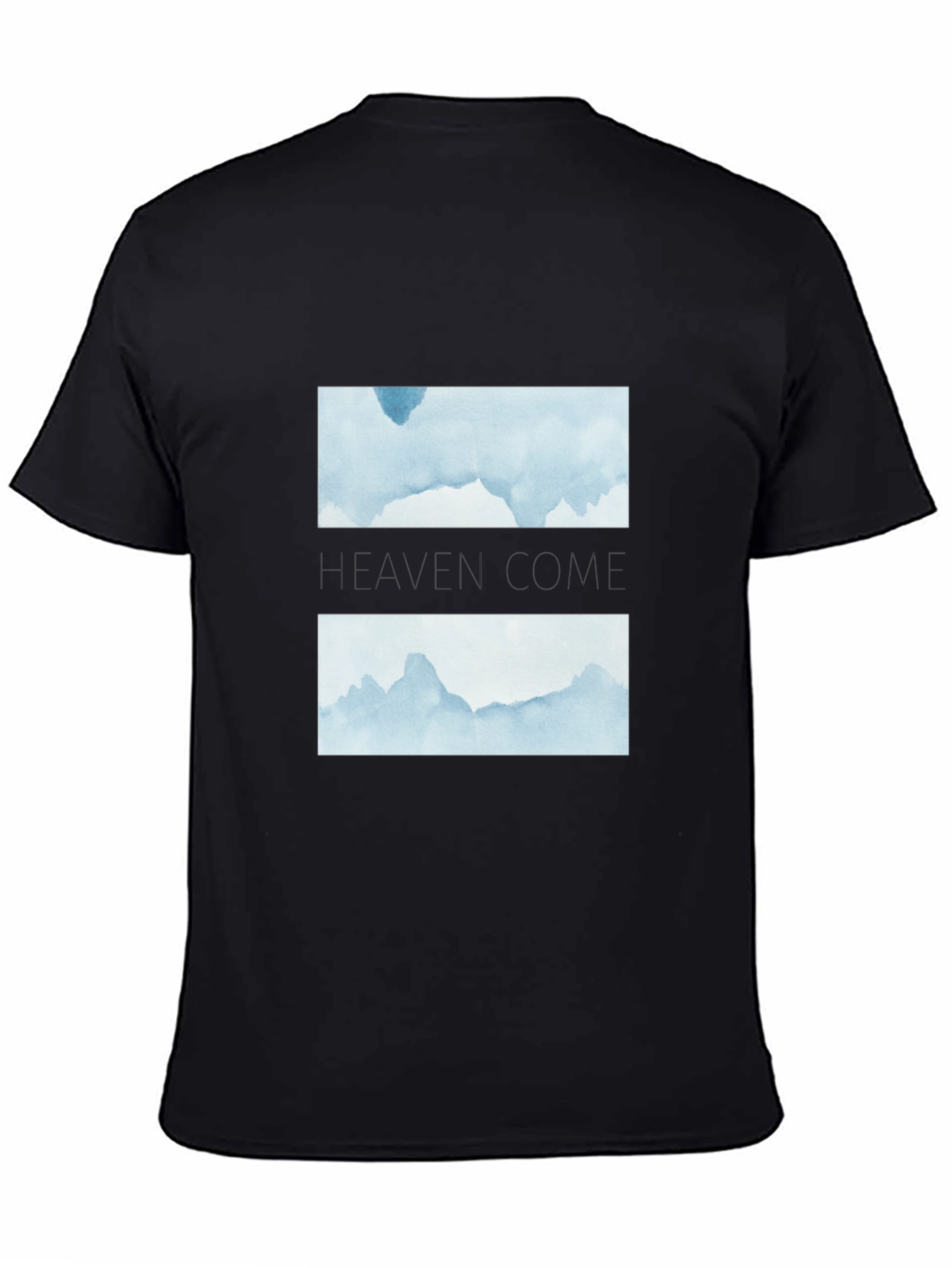 Heaven Come Black Graphic Tee