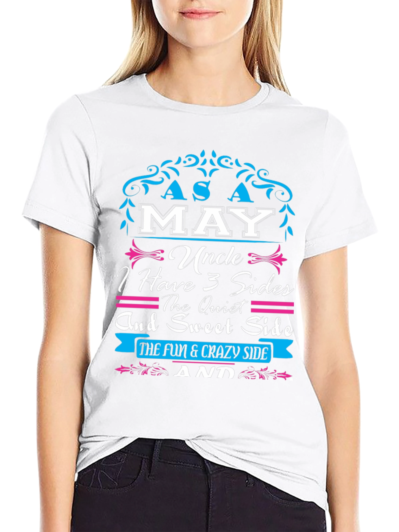 Funny Uncle T-Shirt - I Have 3 Sides
