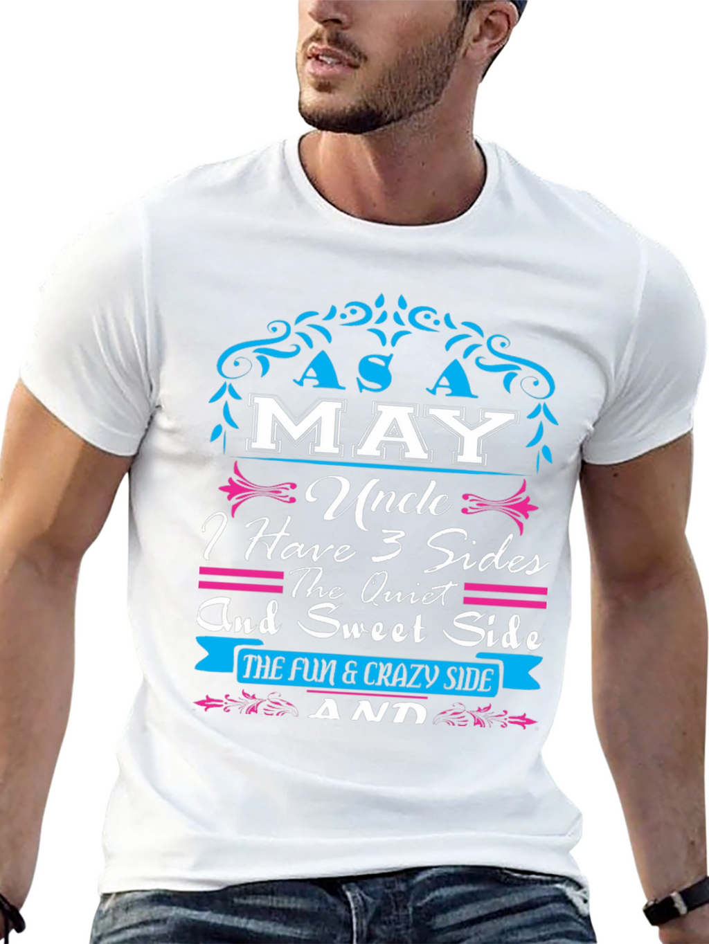 Funny Uncle T-Shirt - I Have 3 Sides
