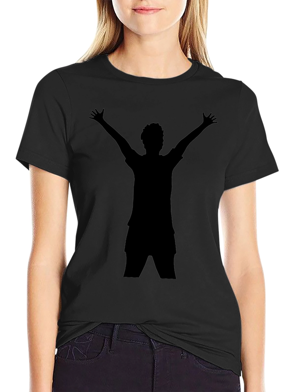 Silhouette Celebration Black T-Shirt