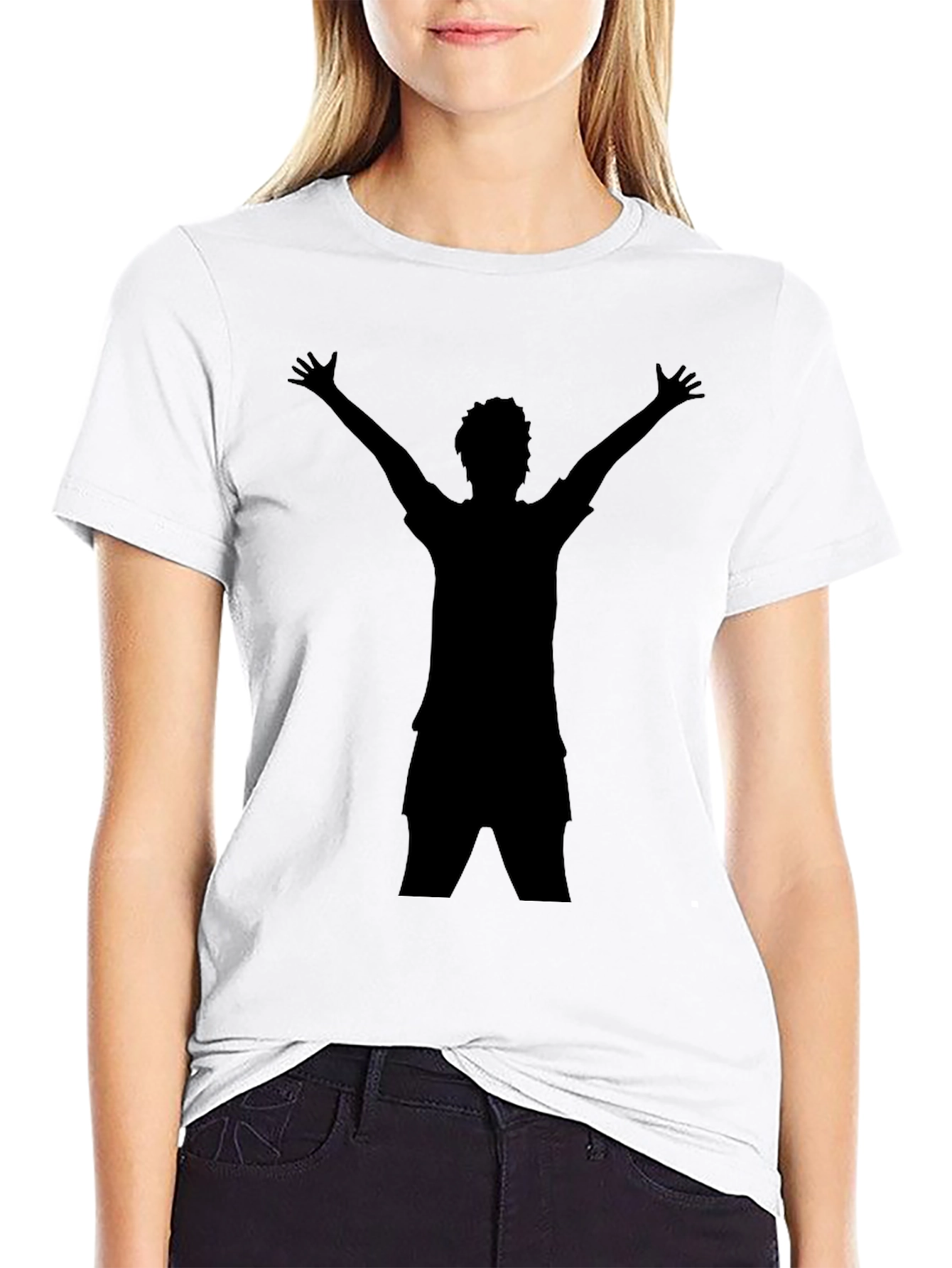 Silhouette Celebration Black T-Shirt