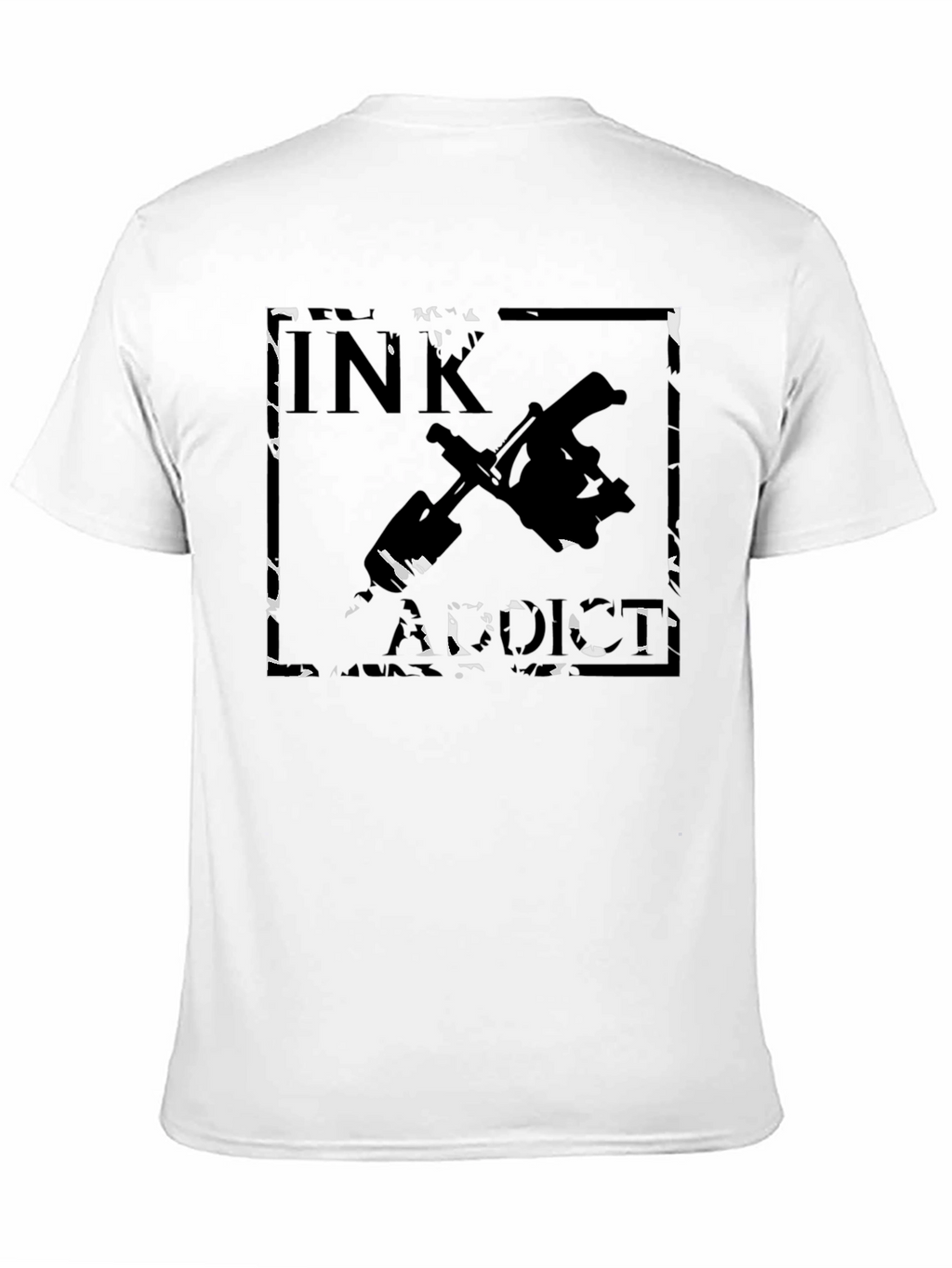 Ink Addict Black Graphic Tee