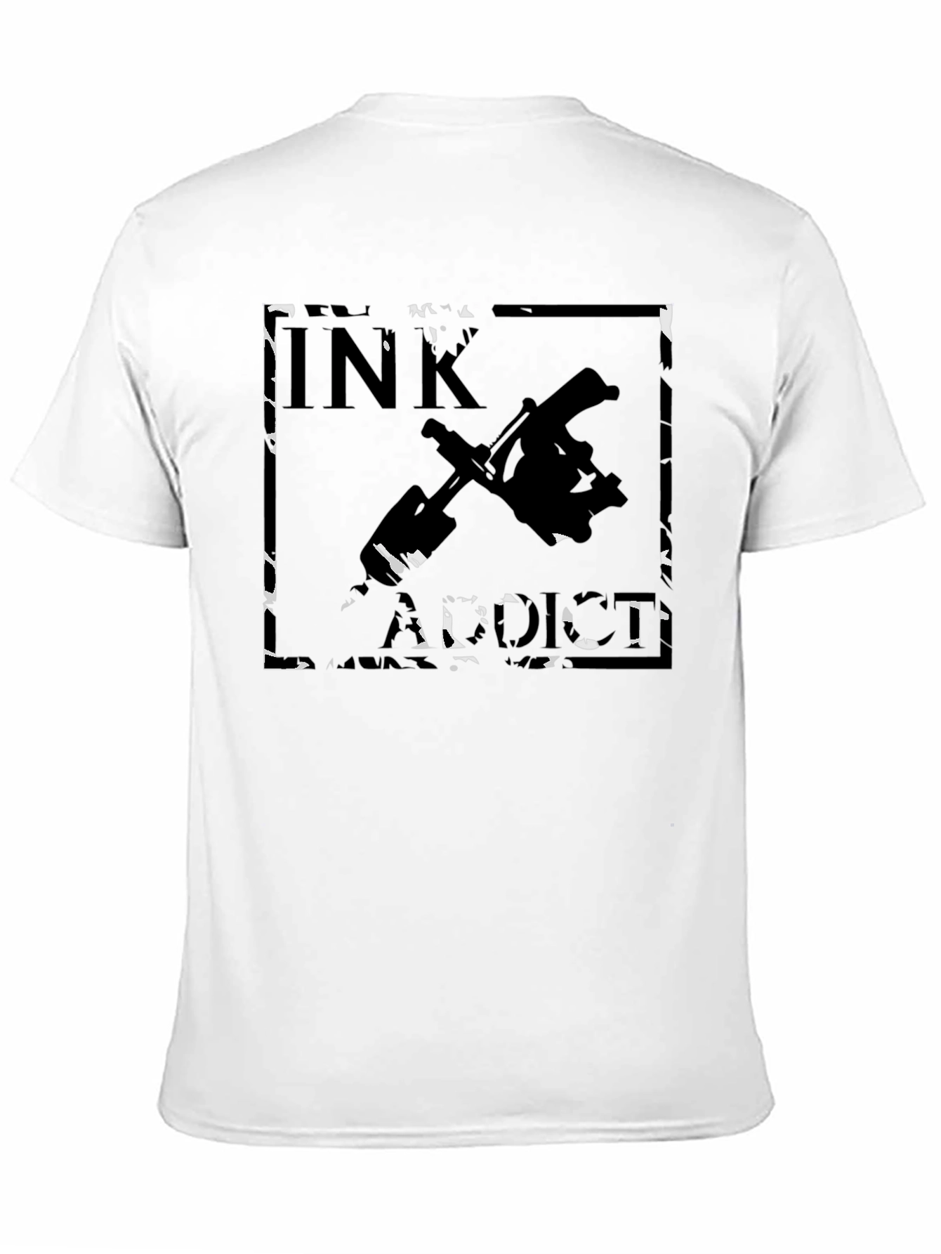 Ink Addict Black Graphic Tee