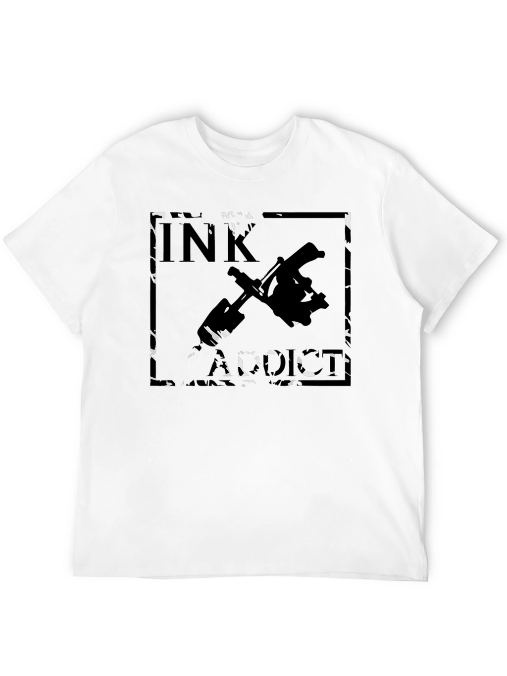 Ink Addict Black Graphic Tee