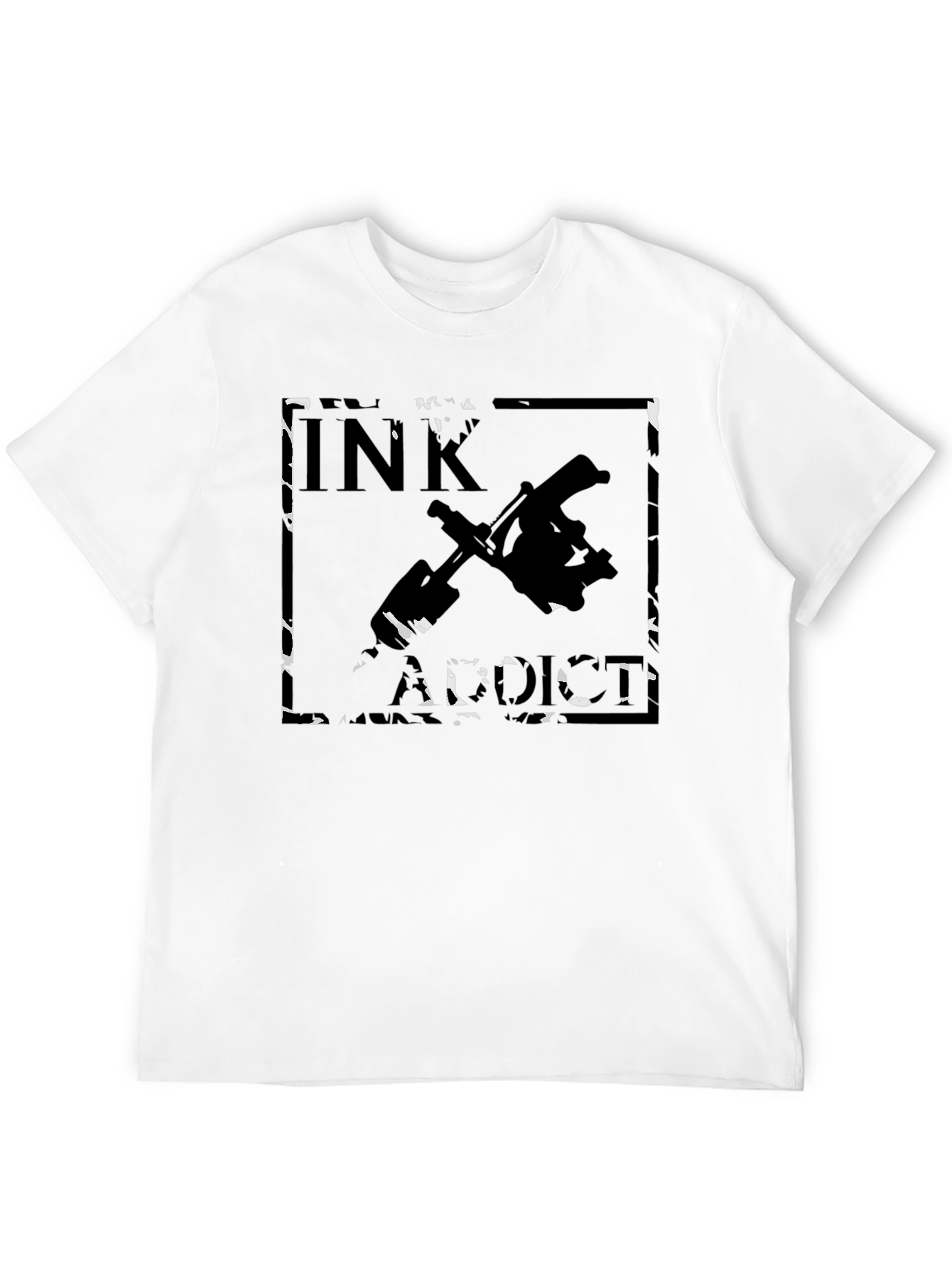 Ink Addict Black Graphic Tee