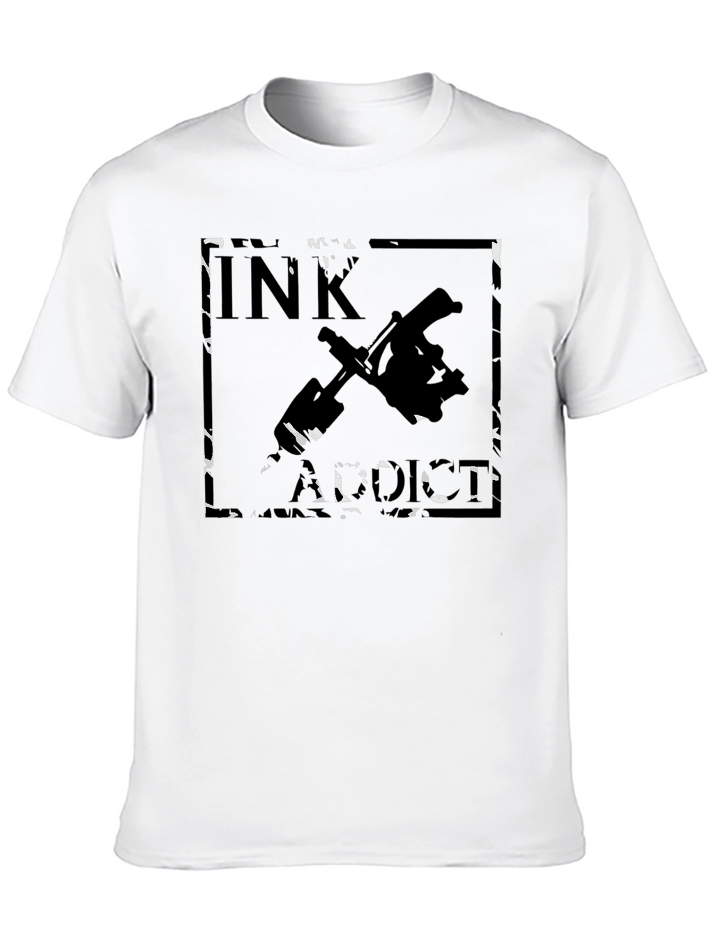 Ink Addict Black Graphic Tee