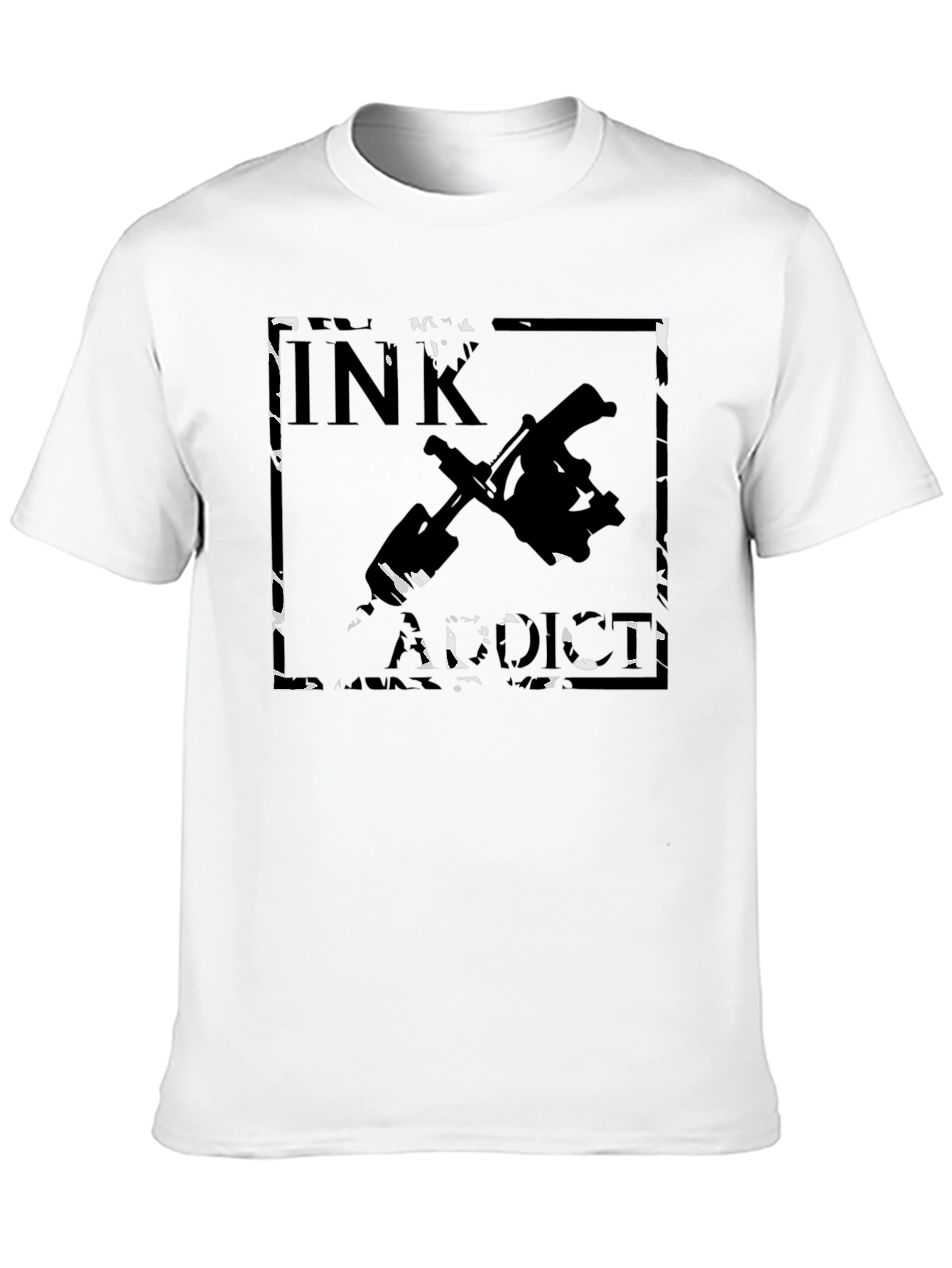 Ink Addict Black Graphic Tee