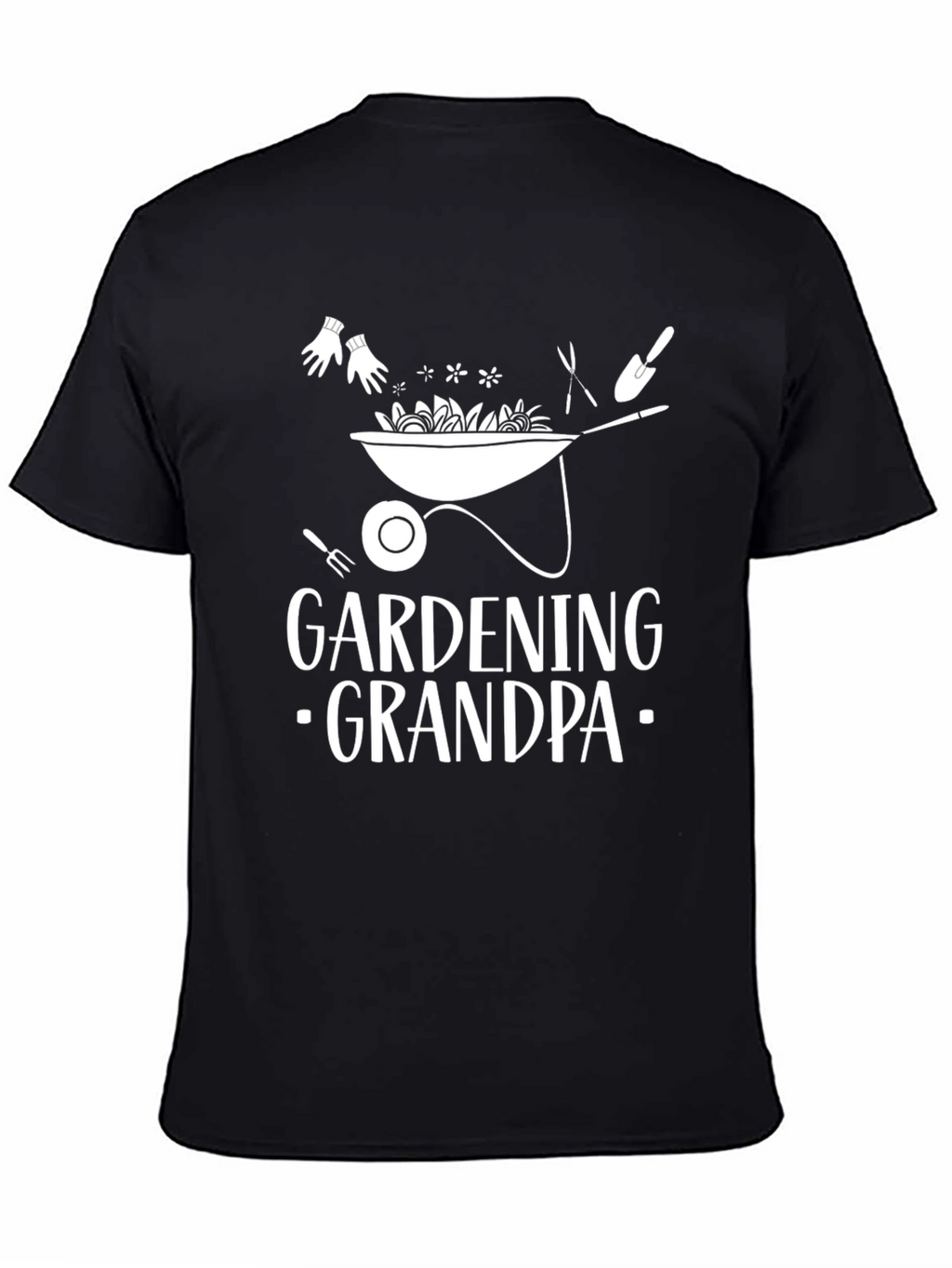 Gardening Grandpa Graphic T-Shirt