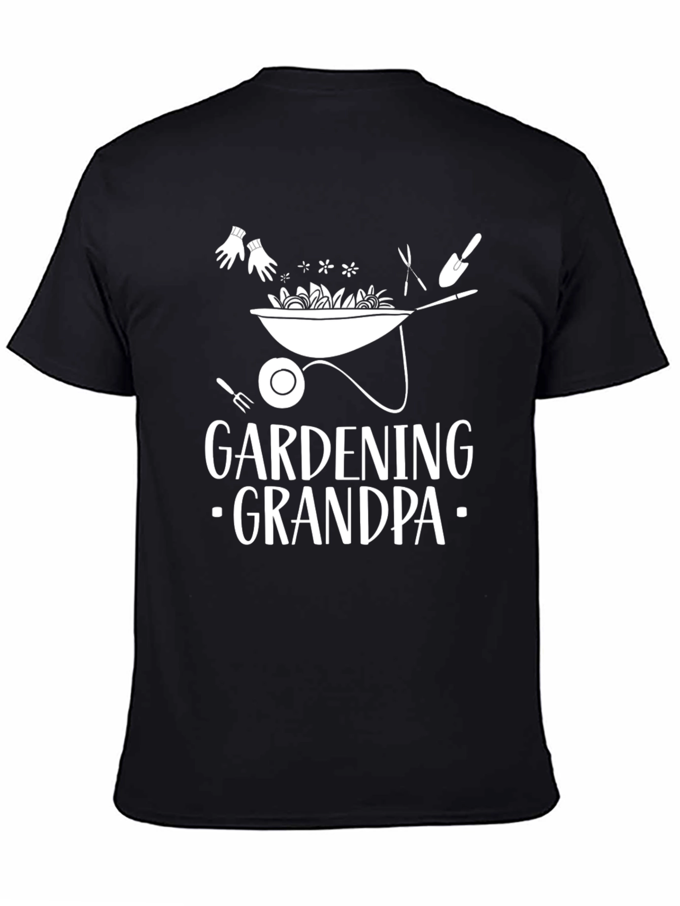 Gardening Grandpa Graphic T-Shirt