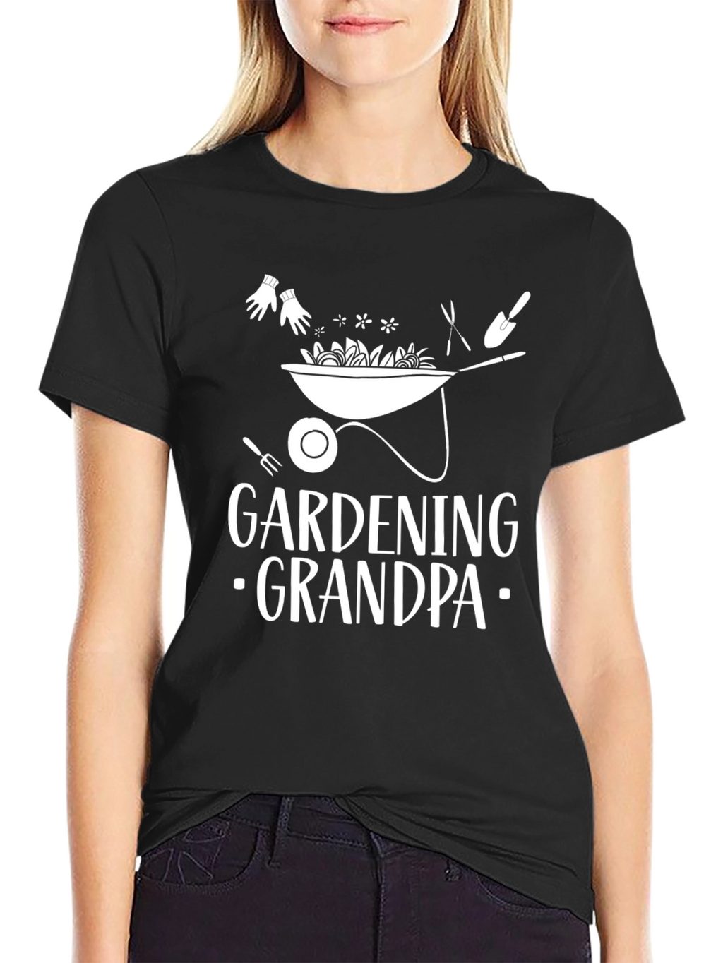 Gardening Grandpa Graphic T-Shirt