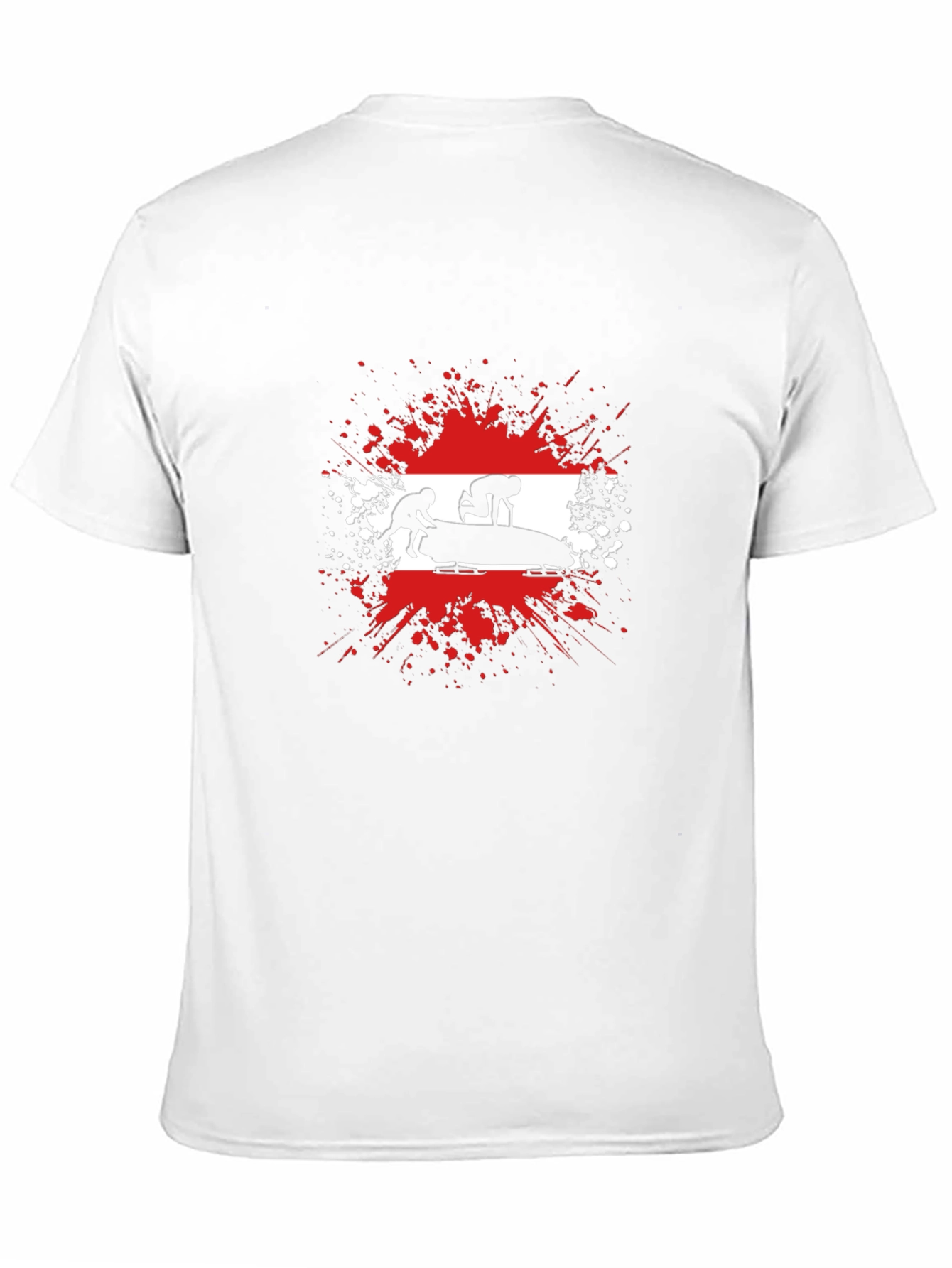 Austria Bobsled T-Shirt - Olympic Sports Tee