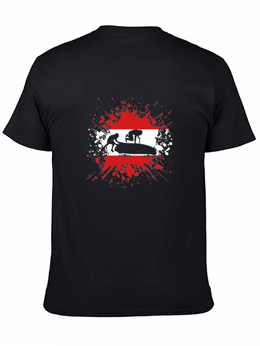 Austria Bobsled T-Shirt - Olympic Sports Tee