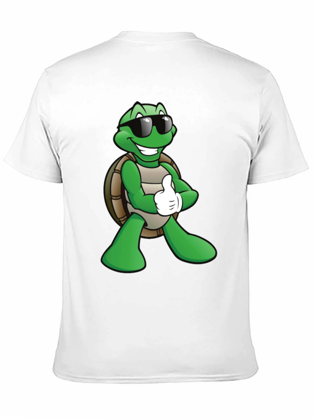 Cool Turtle Graphic T-Shirt - Black