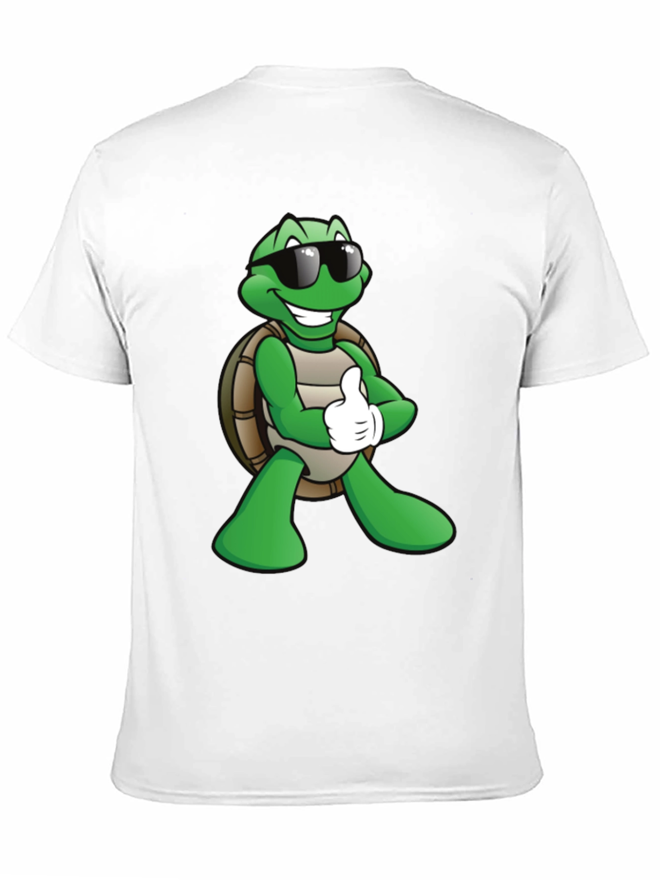 Cool Turtle Graphic T-Shirt - Black