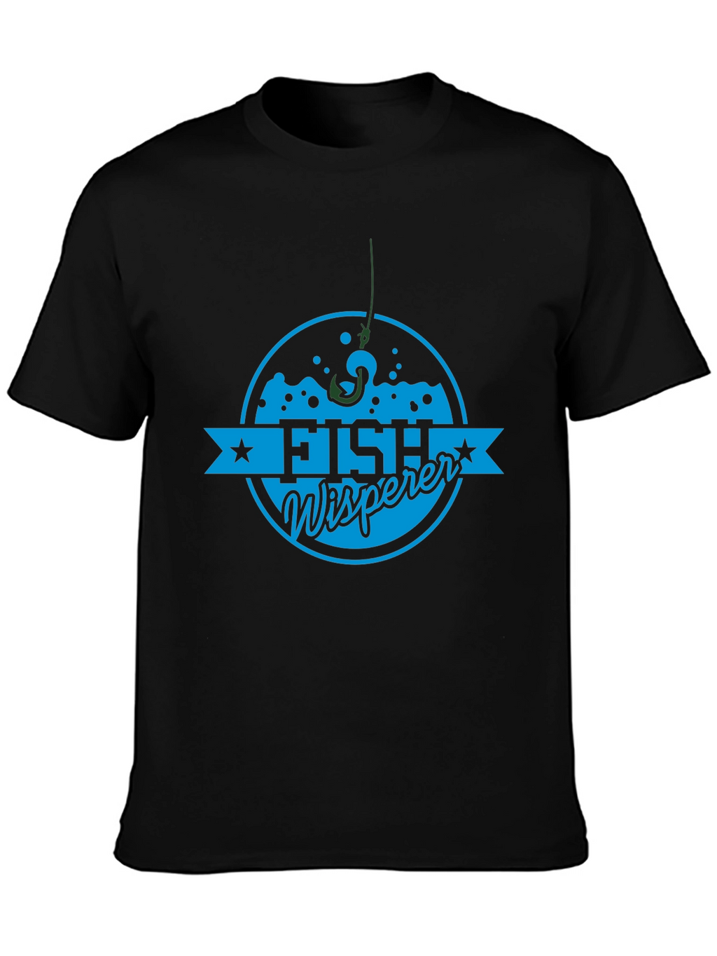 Fish Whisperer Graphic Tee - Fishing Lovers T-Shirt