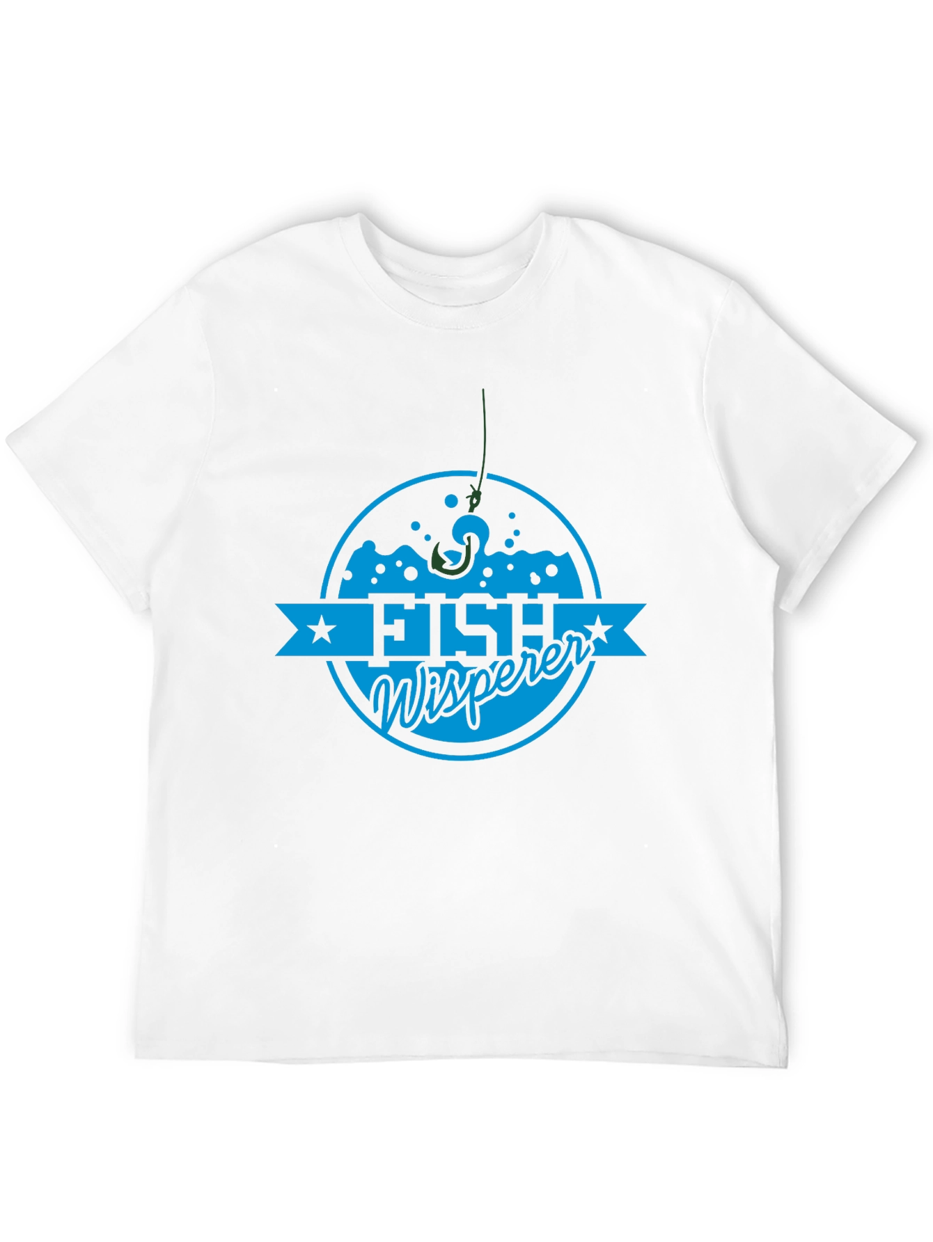 Fish Whisperer Graphic Tee - Fishing Lovers T-Shirt