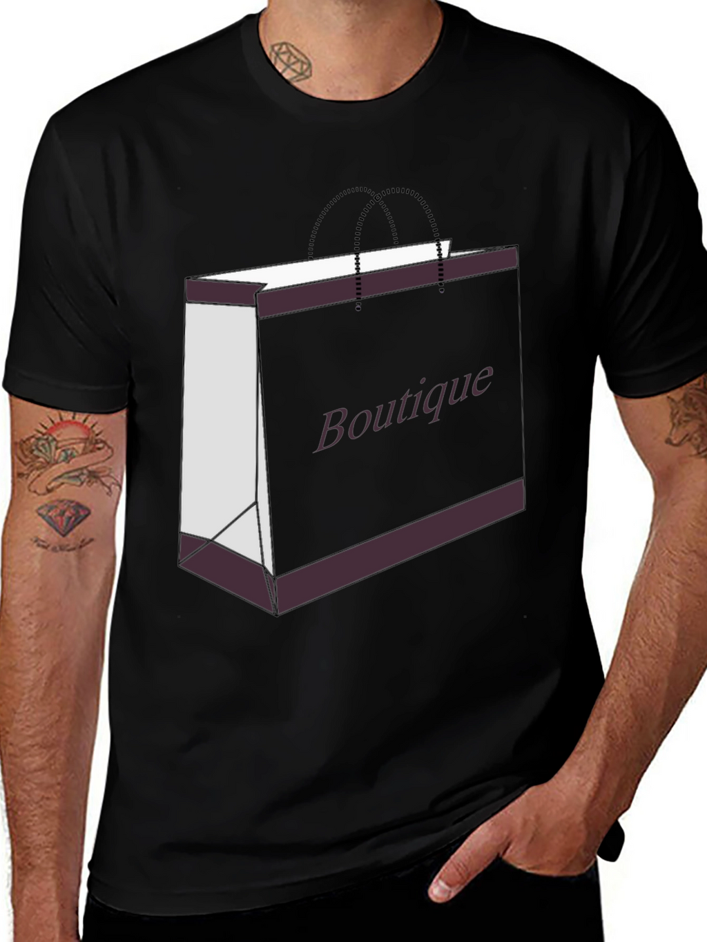 Boutique Graphic T-Shirt - Stylish Casual Wear