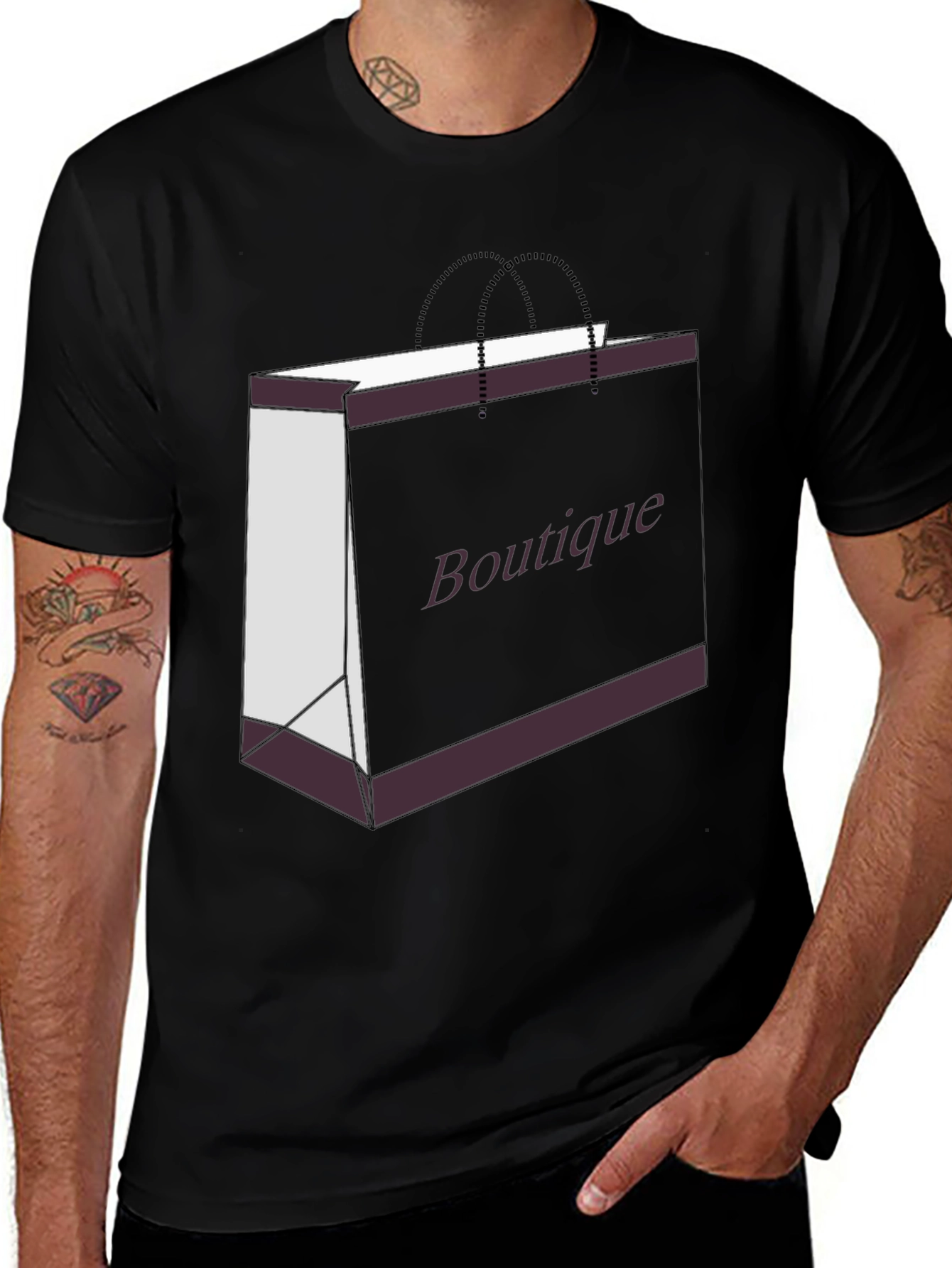 Boutique Graphic T-Shirt - Stylish Casual Wear
