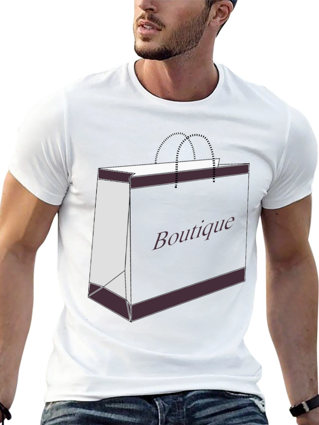 Boutique Graphic T-Shirt - Stylish Casual Wear