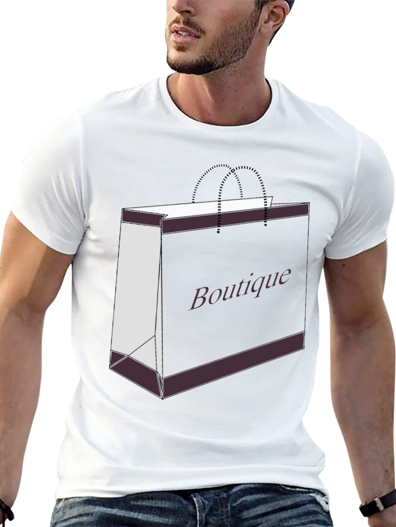 Boutique Graphic T-Shirt - Stylish Casual Wear