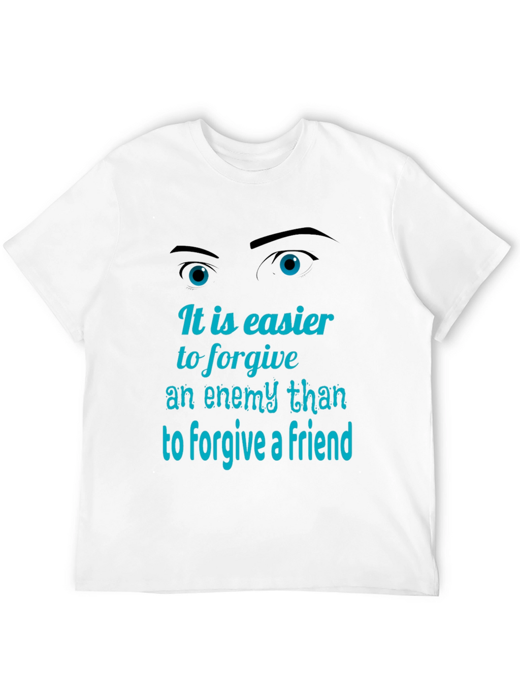 Forgiveness Graphic Tee - Mens Black T-Shirt