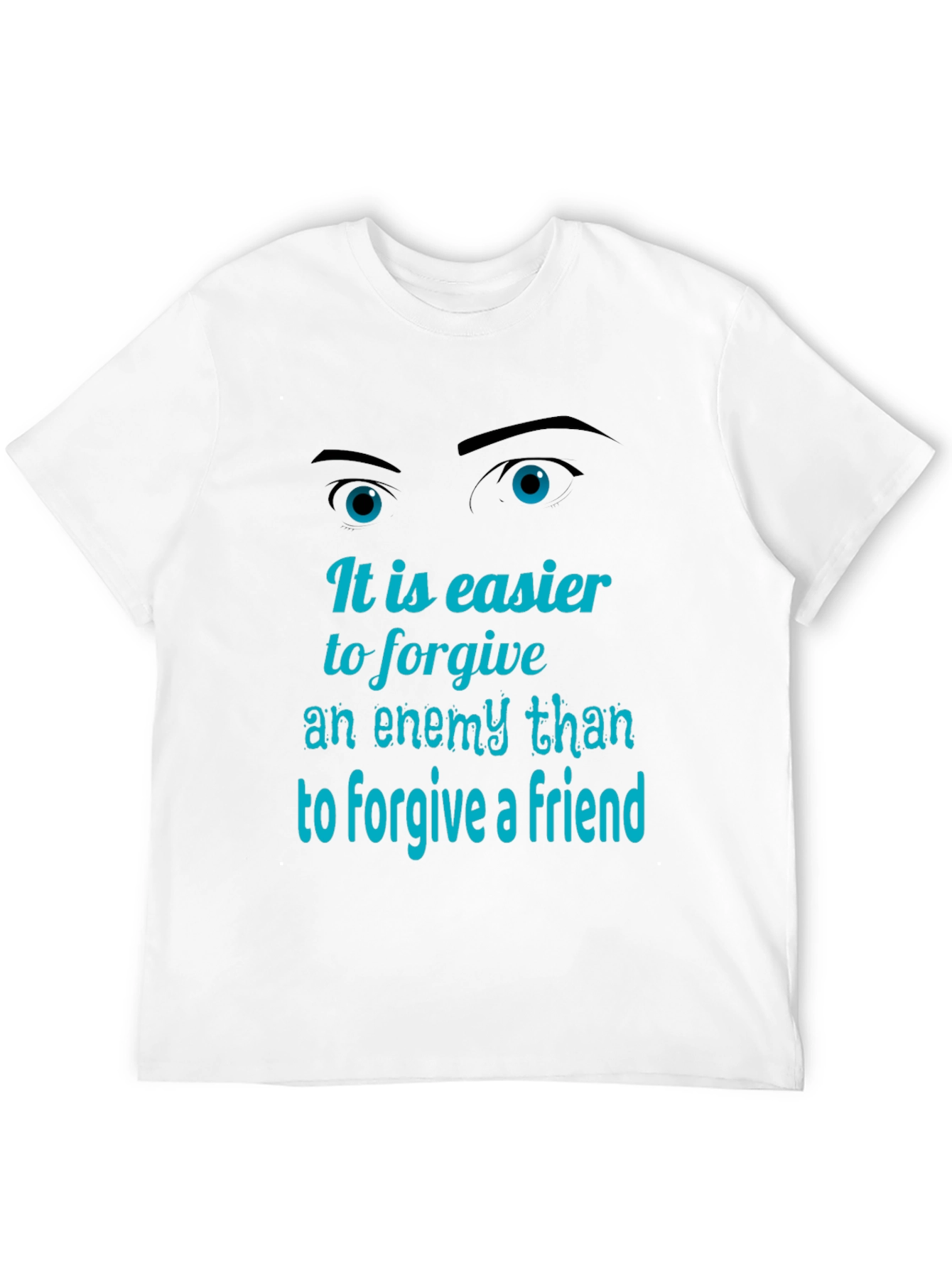 Forgiveness Graphic Tee - Mens Black T-Shirt