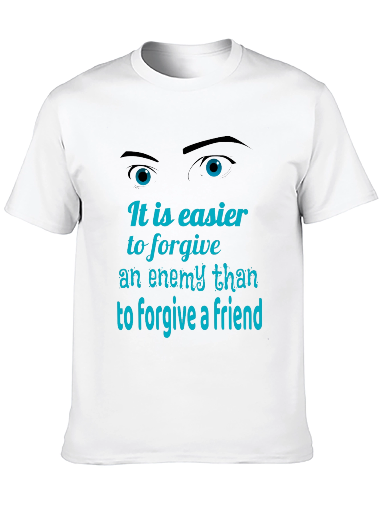 Forgiveness Graphic Tee - Mens Black T-Shirt