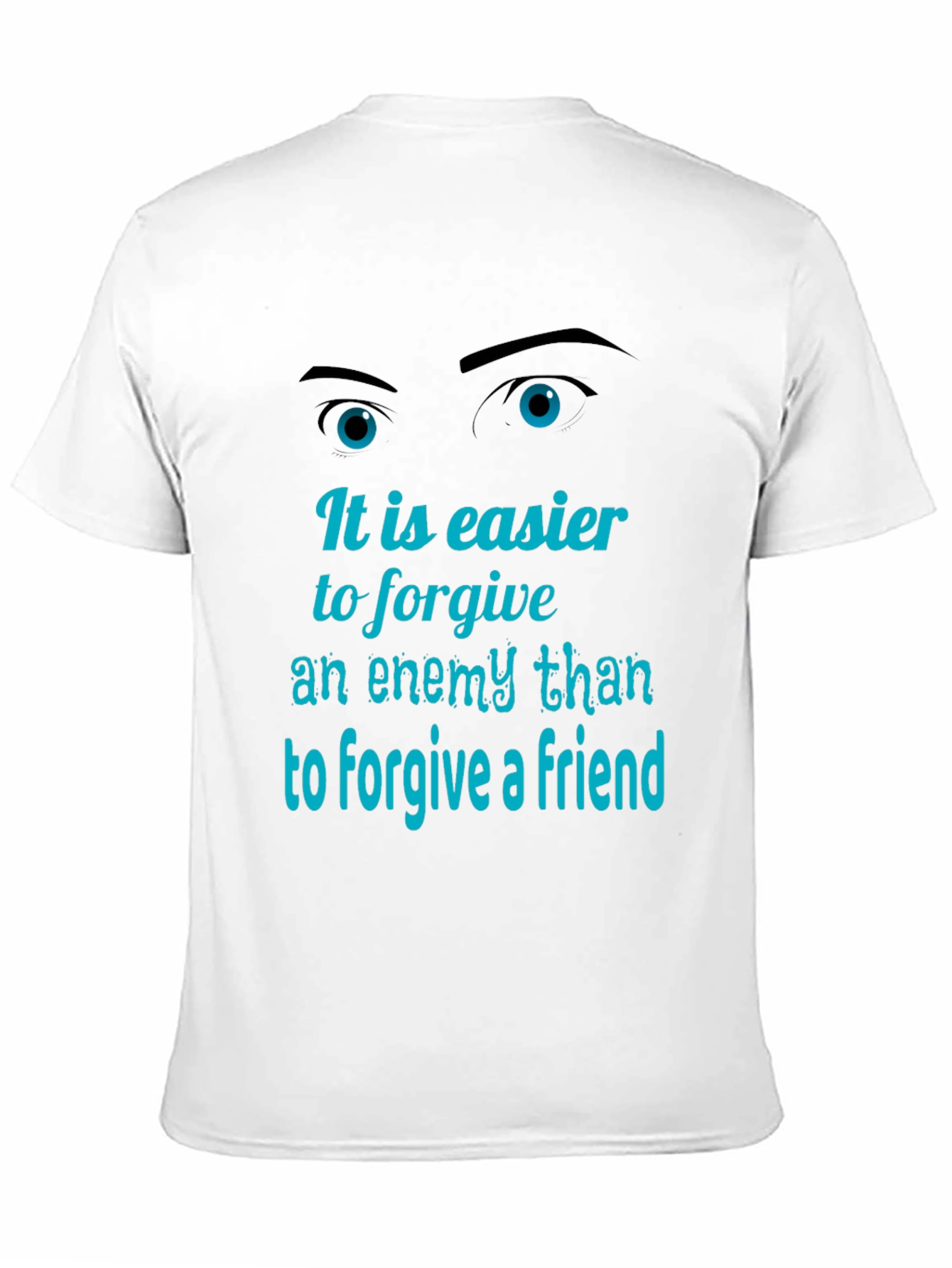 Forgiveness Graphic Tee - Mens Black T-Shirt